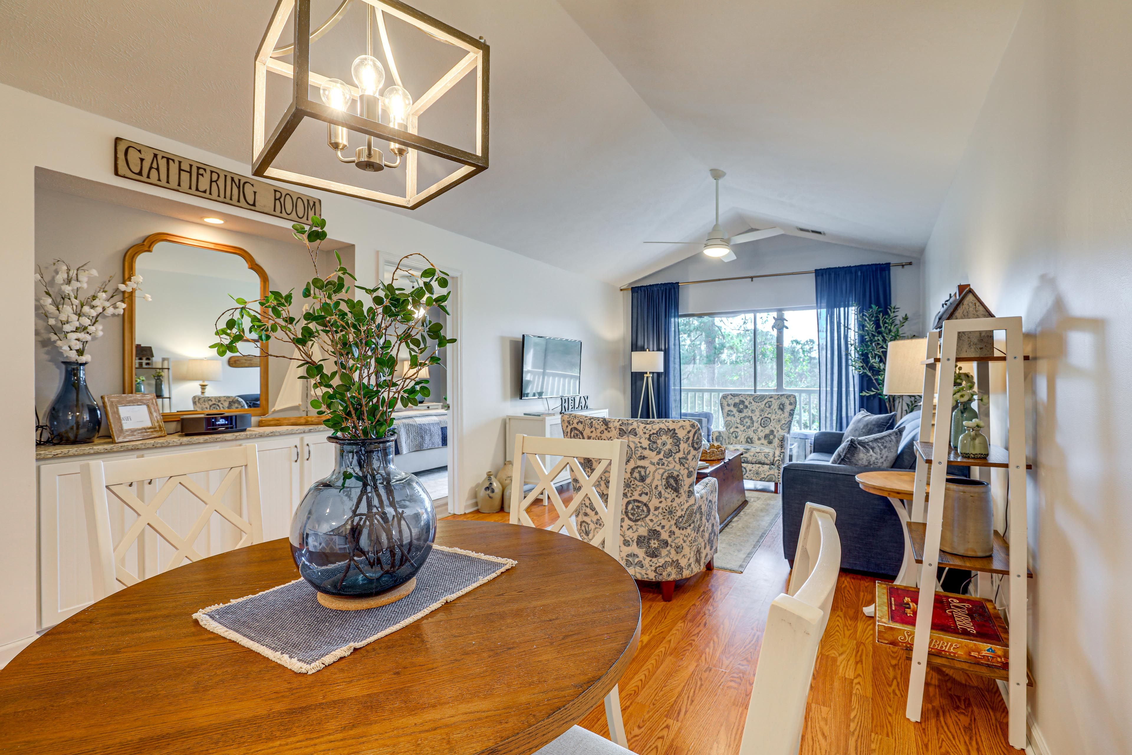 Pawleys Island Vacation Rental | 2BR | 2BA | Stairs Required | 1,000 Sq Ft