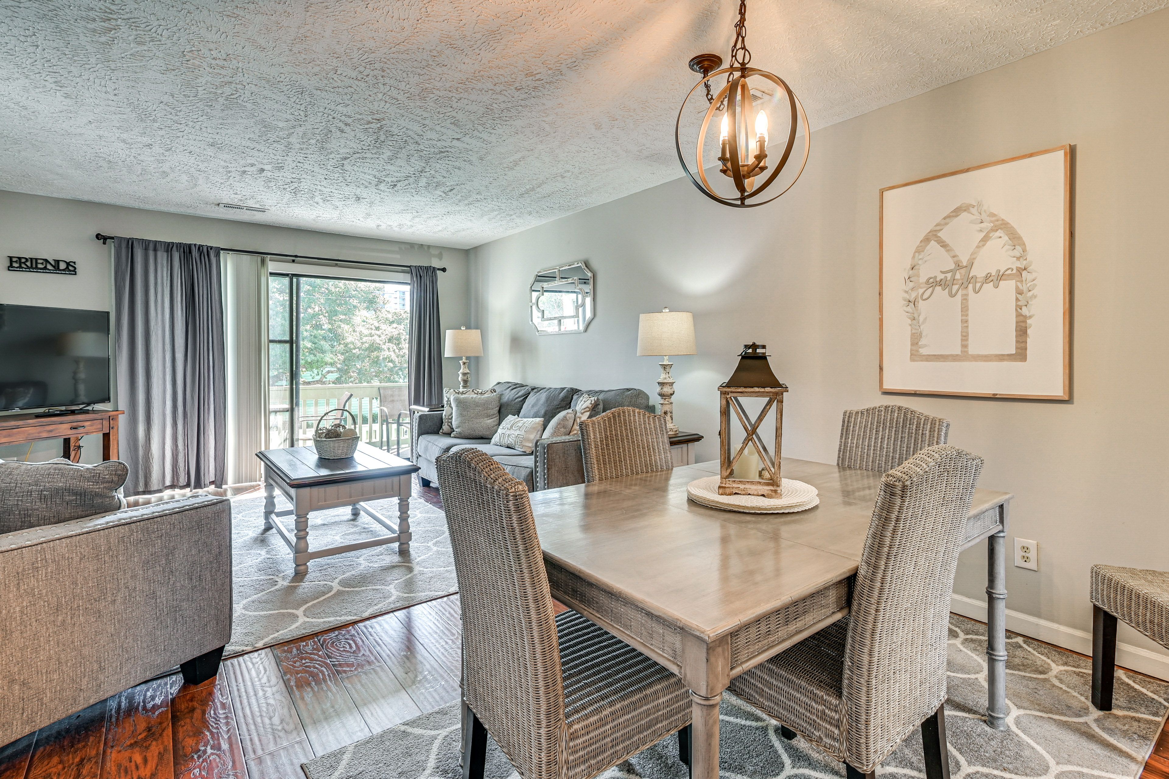 Dining Area 1 | Dishware/Flatware Provided | Main Level