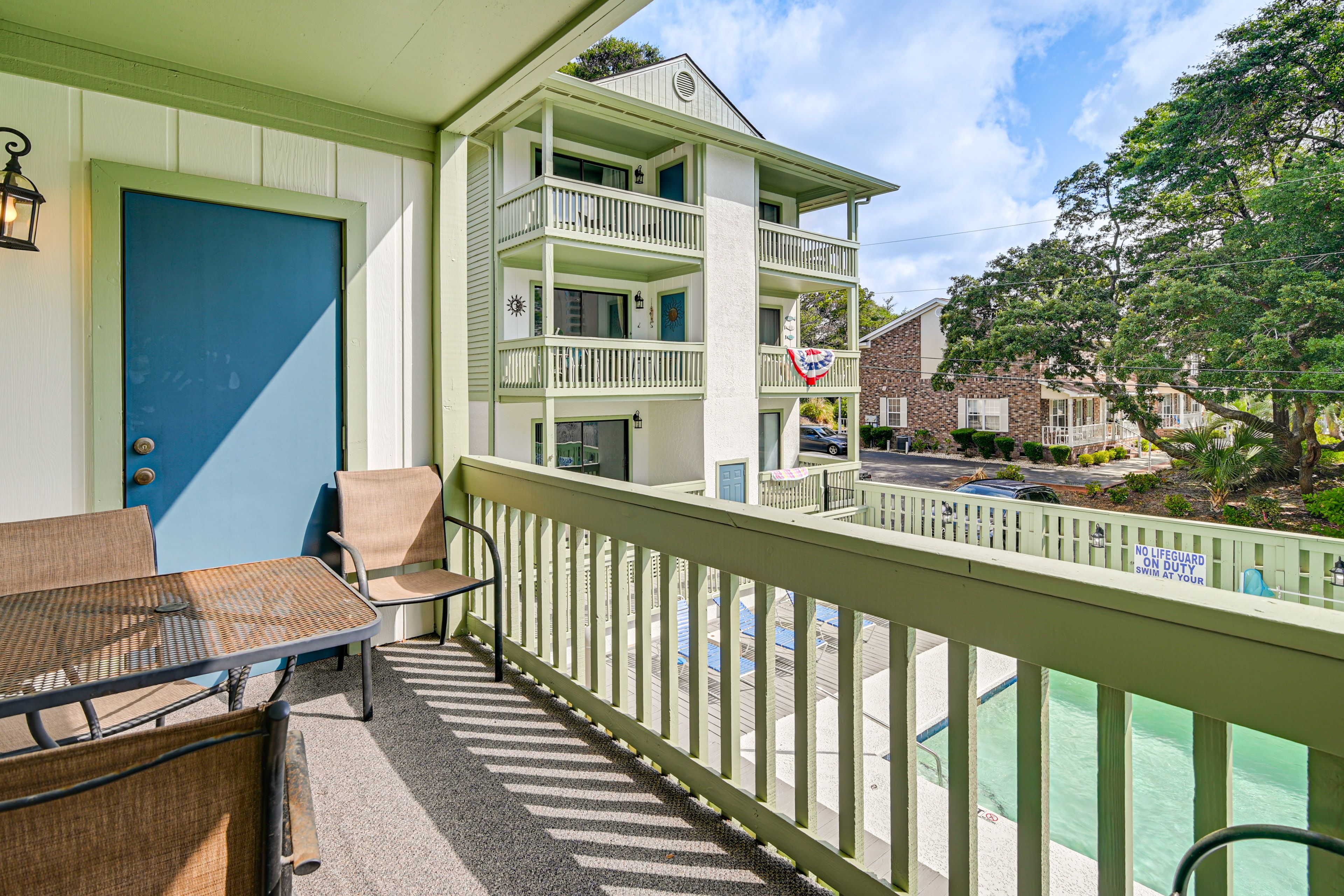 Balcony | Pool View