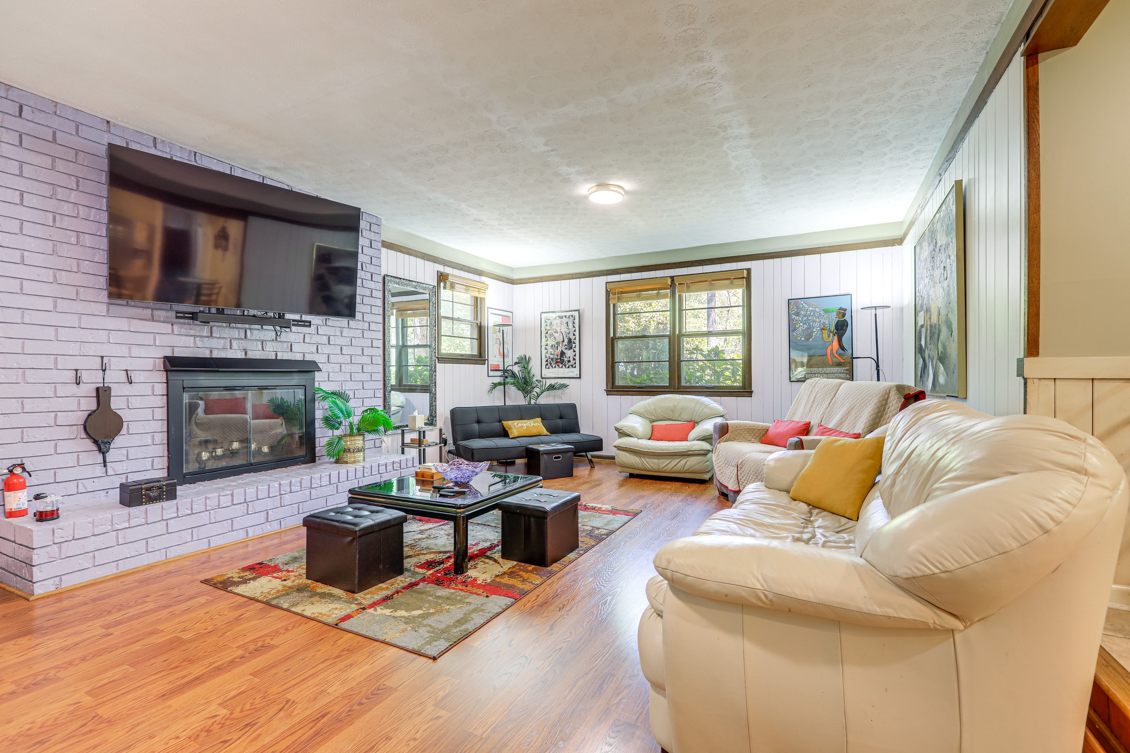 Marietta Vacation Rental | 3BR | 2BA | 1,782 Sq Ft | 4 Steps to Enter