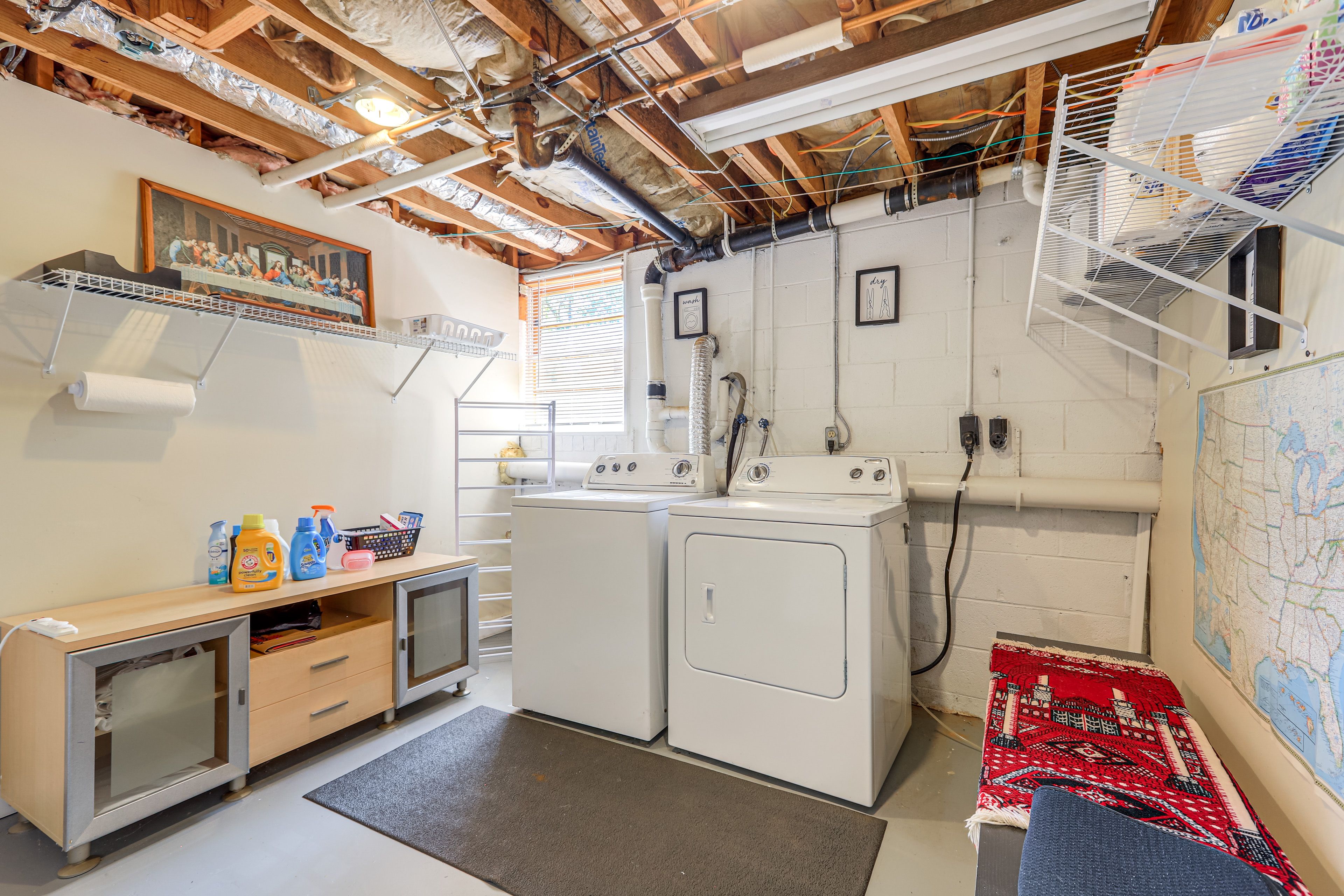 In-Unit Laundry | Basement Floor