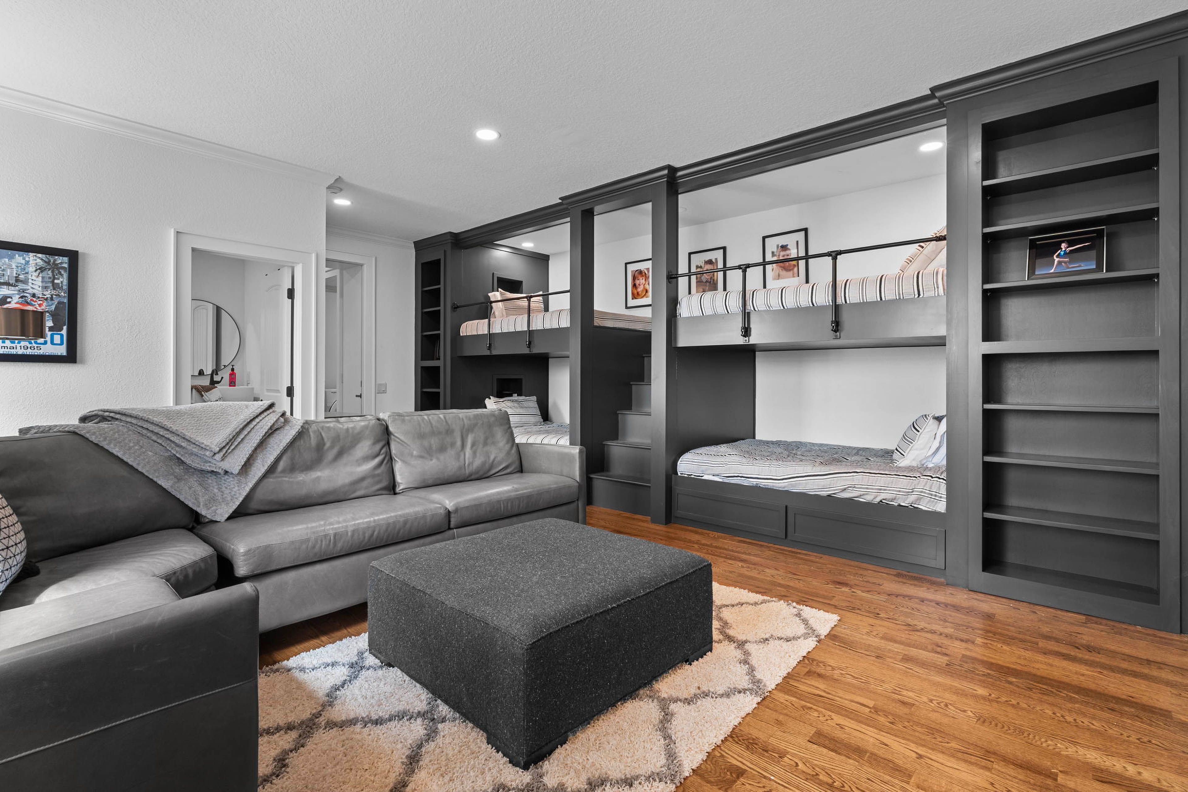 Bedroom 4 | 2 Full Bunk Beds | Lower Level