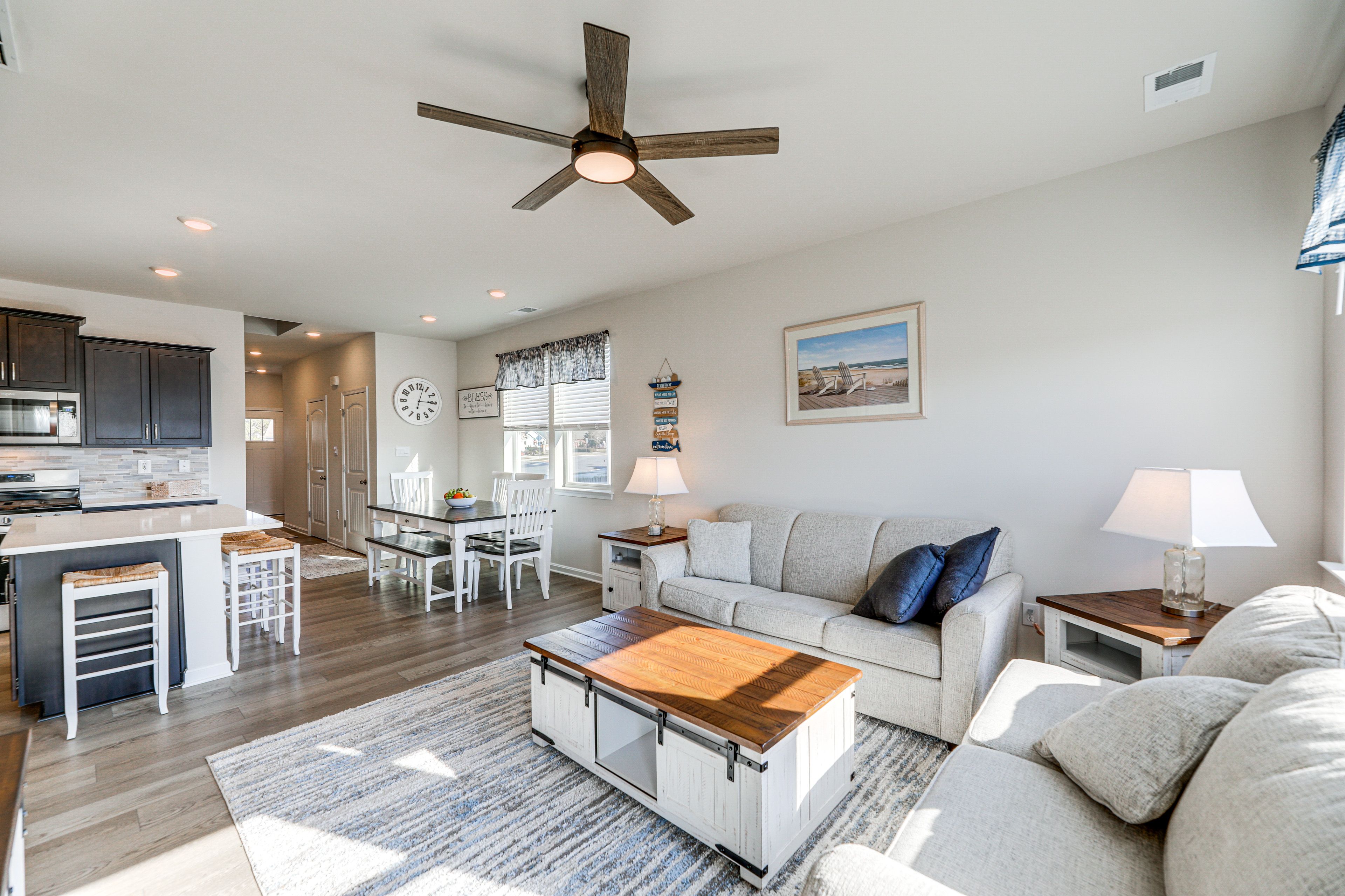 Living Room | Queen Sleeper Sofa | Smart TV | 1st Floor