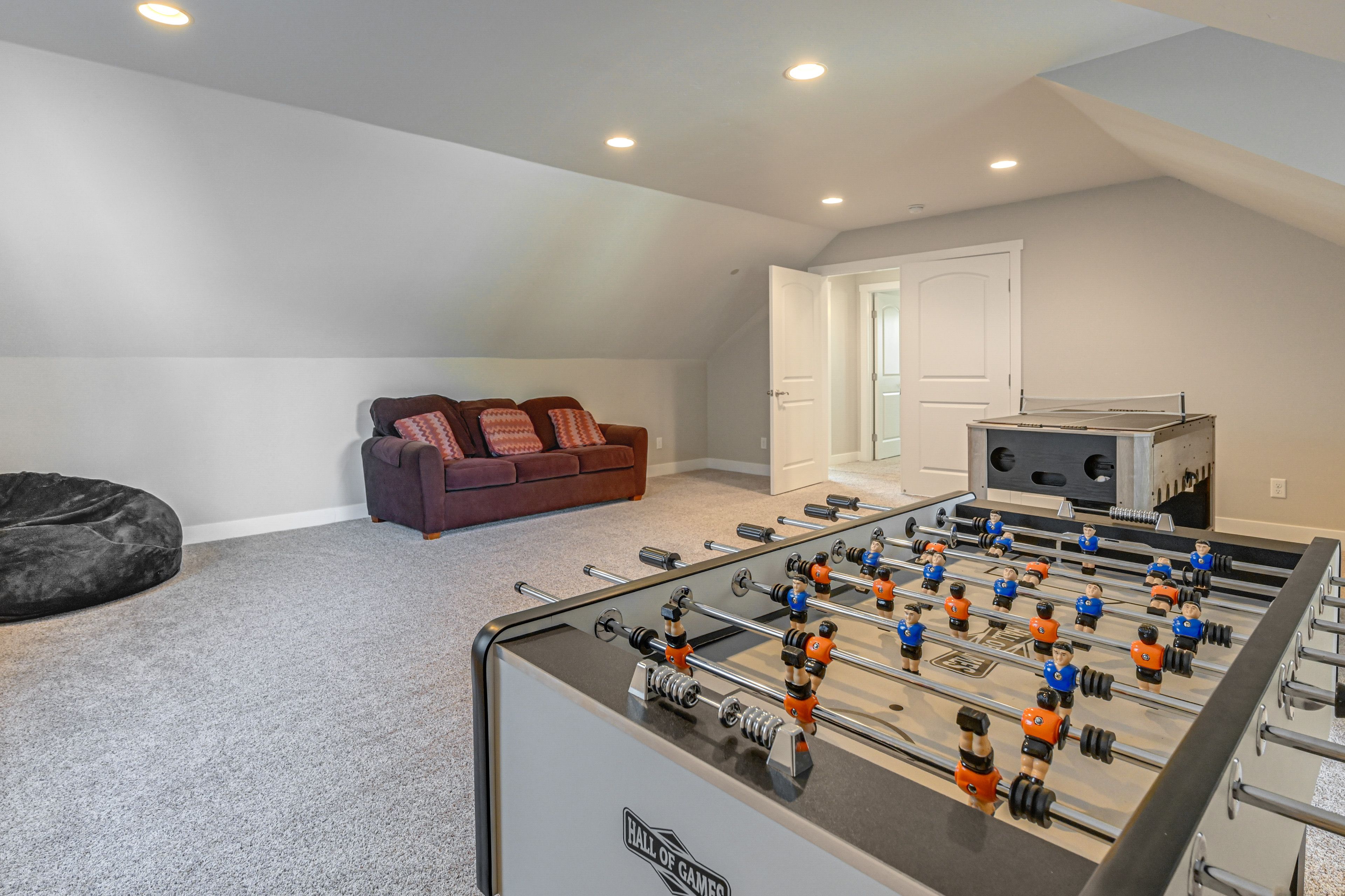 Game Room | Reversible Ping-Pong/Foosball/Pool Table