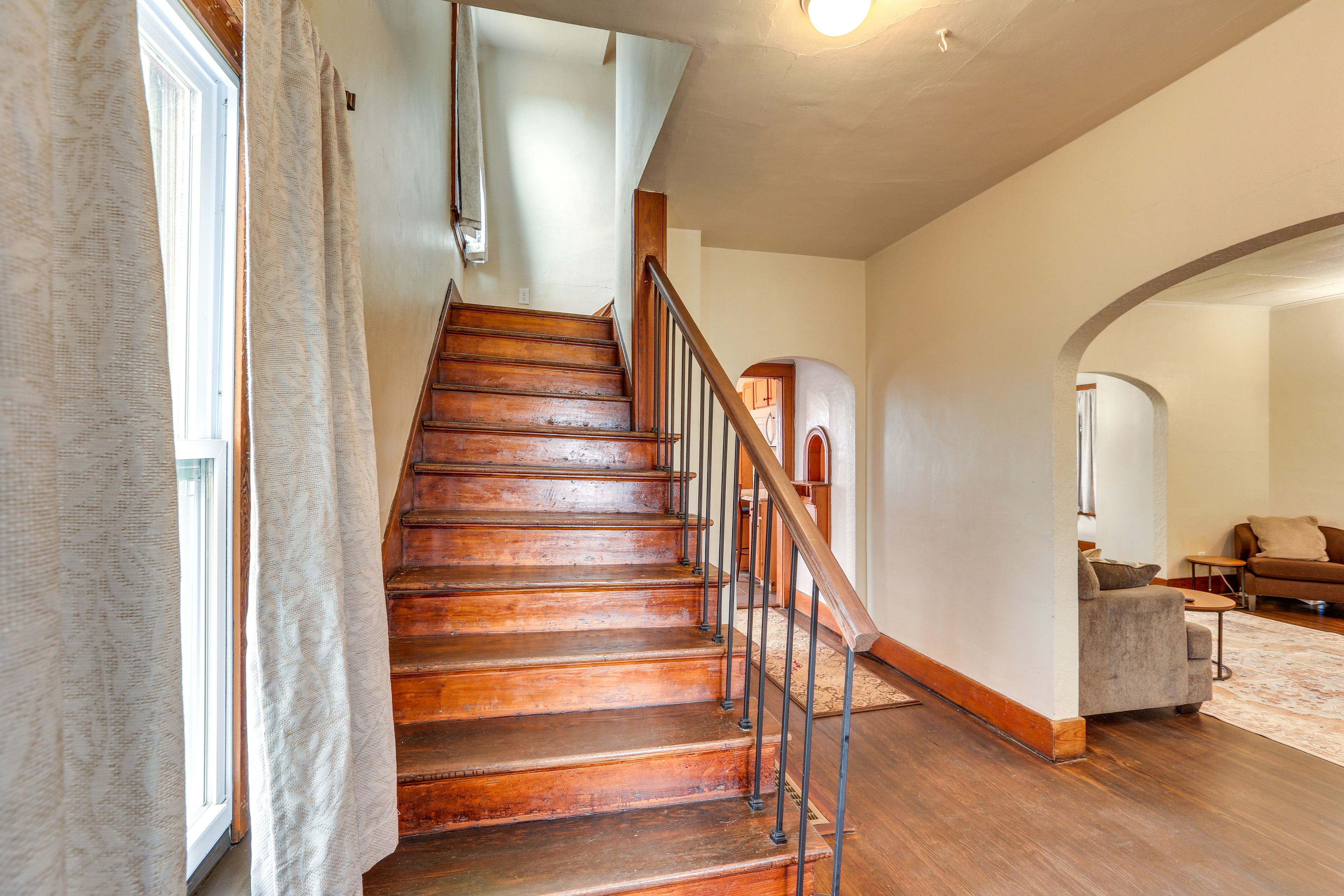 Stairs to Access 2nd Floor