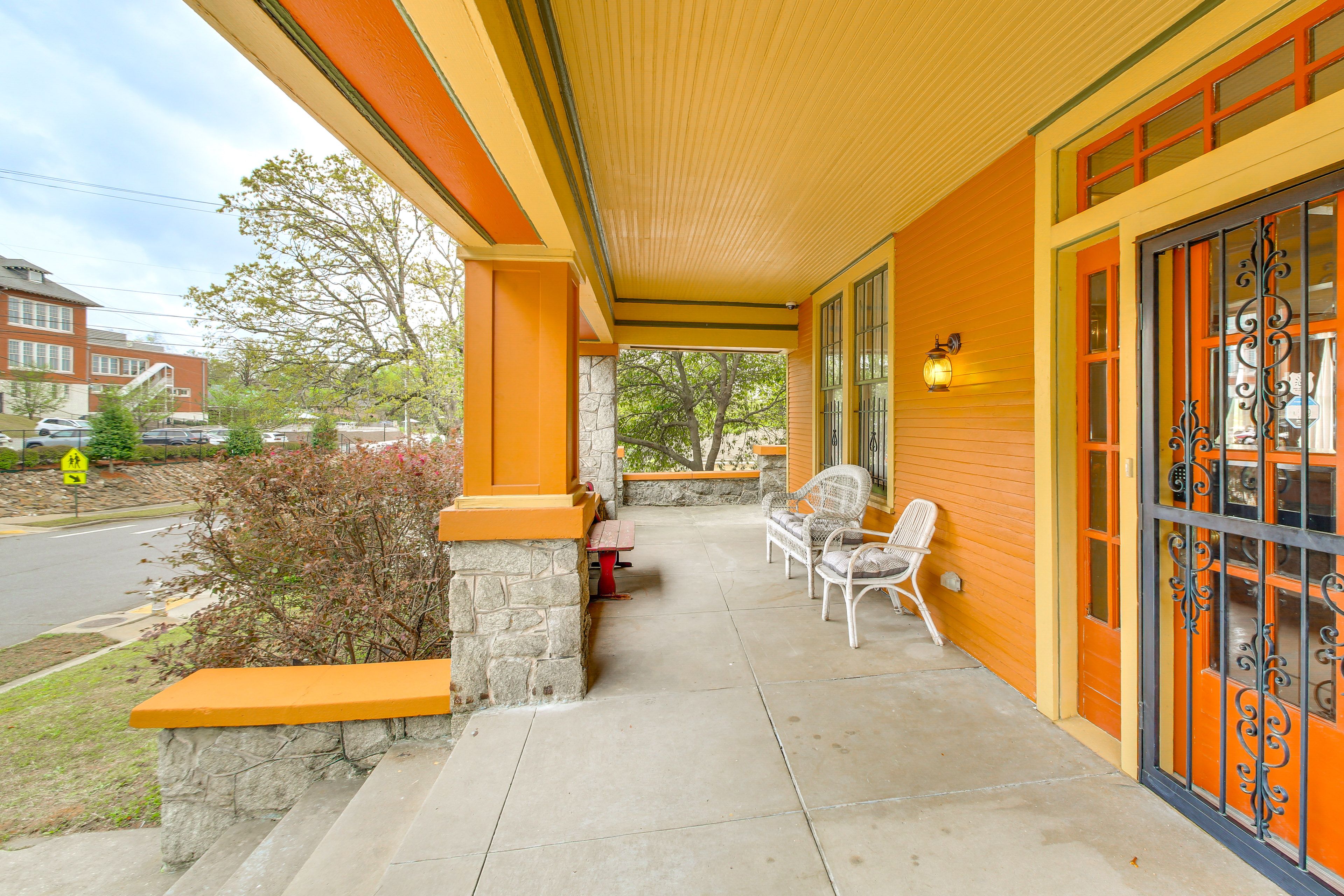 Covered Porch | 2-Story Home