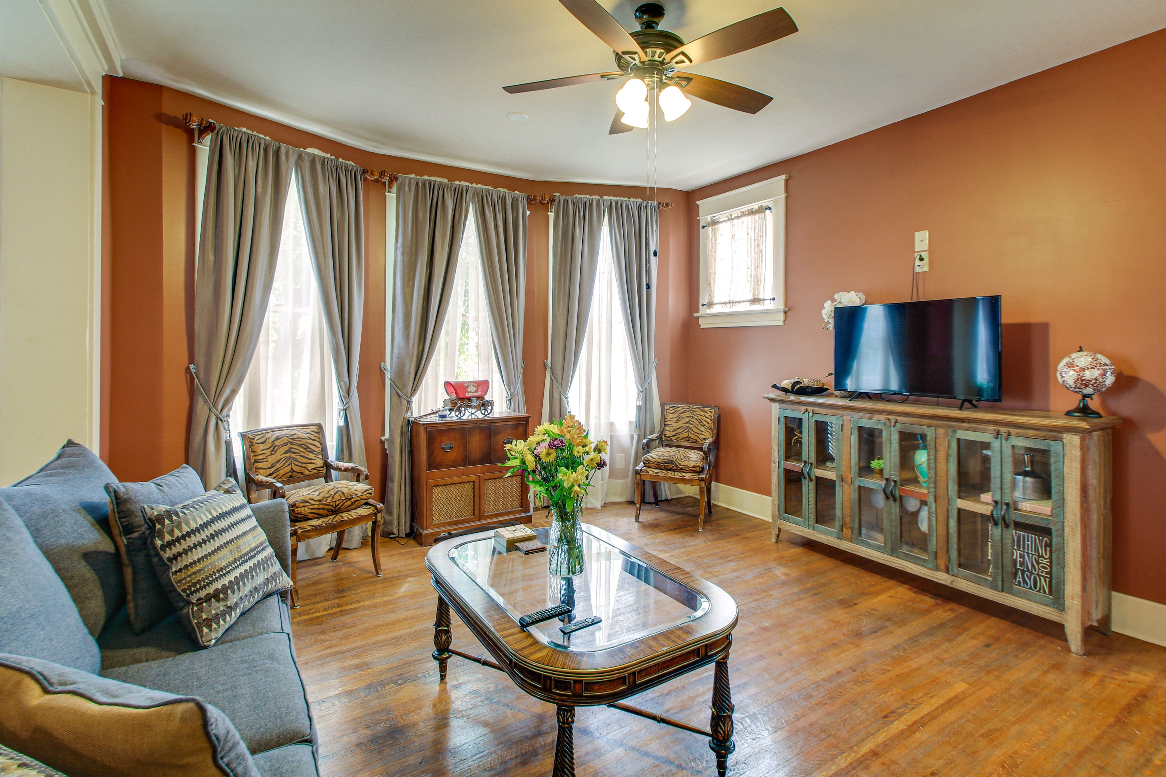 Living Room | Fully Renovated Historic Home