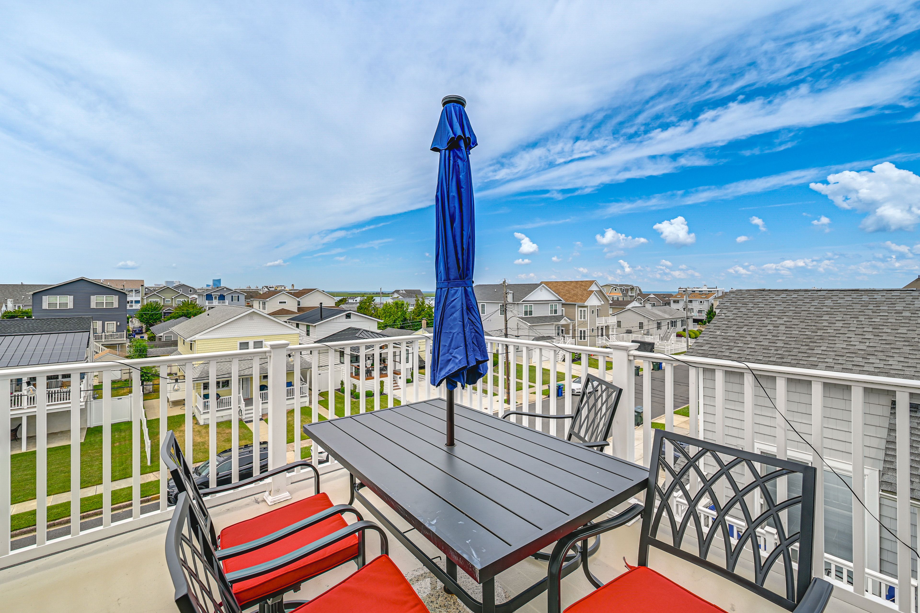 Top Balcony | Dining Area | Views