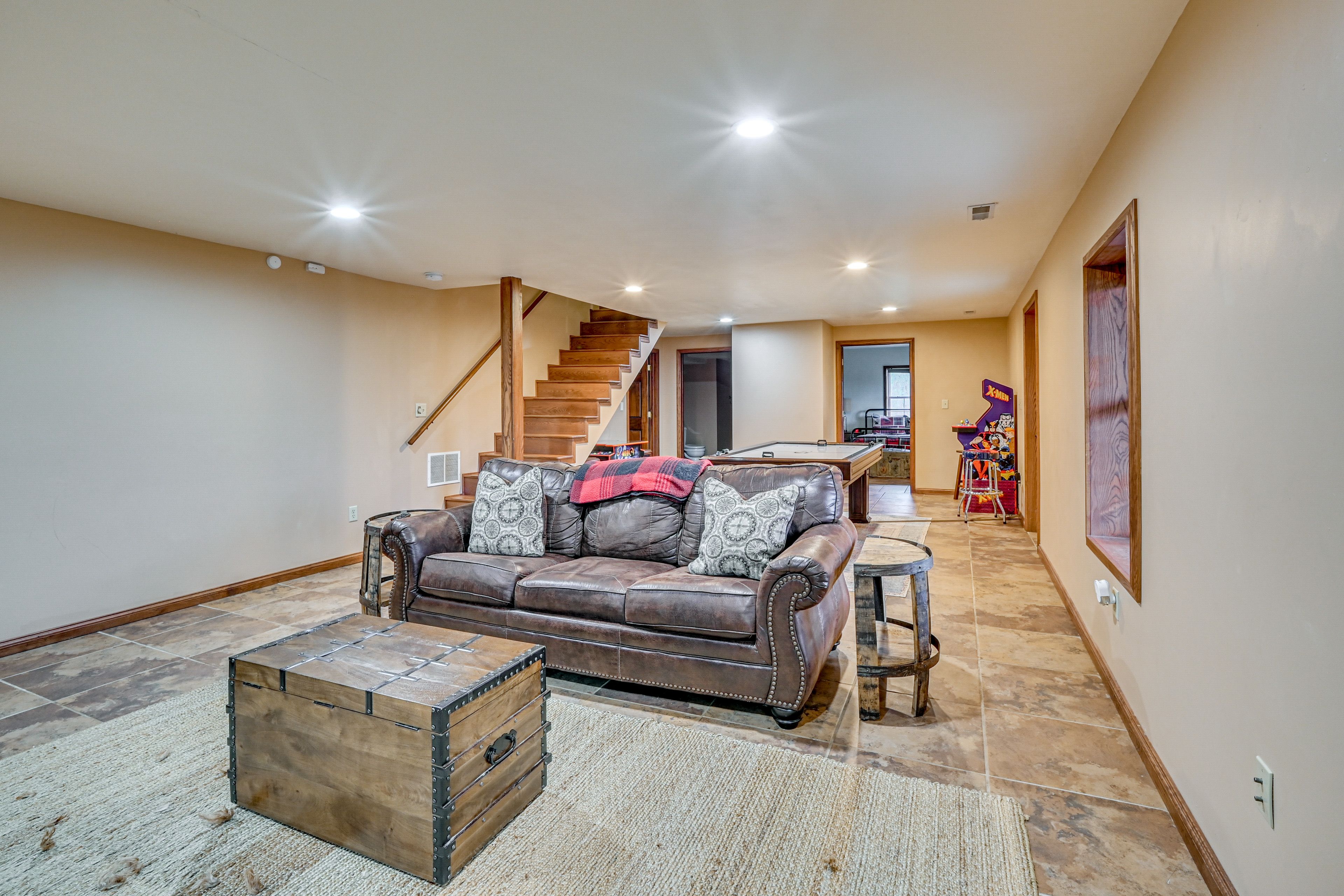 Game Room | Queen Sleeper Sofa | Basement Level