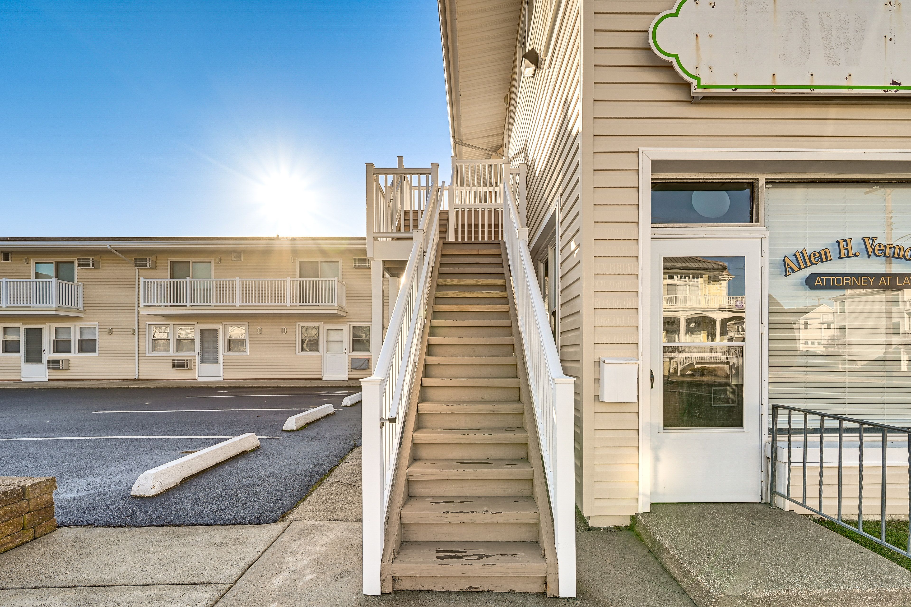 Stairs to Building Entrance