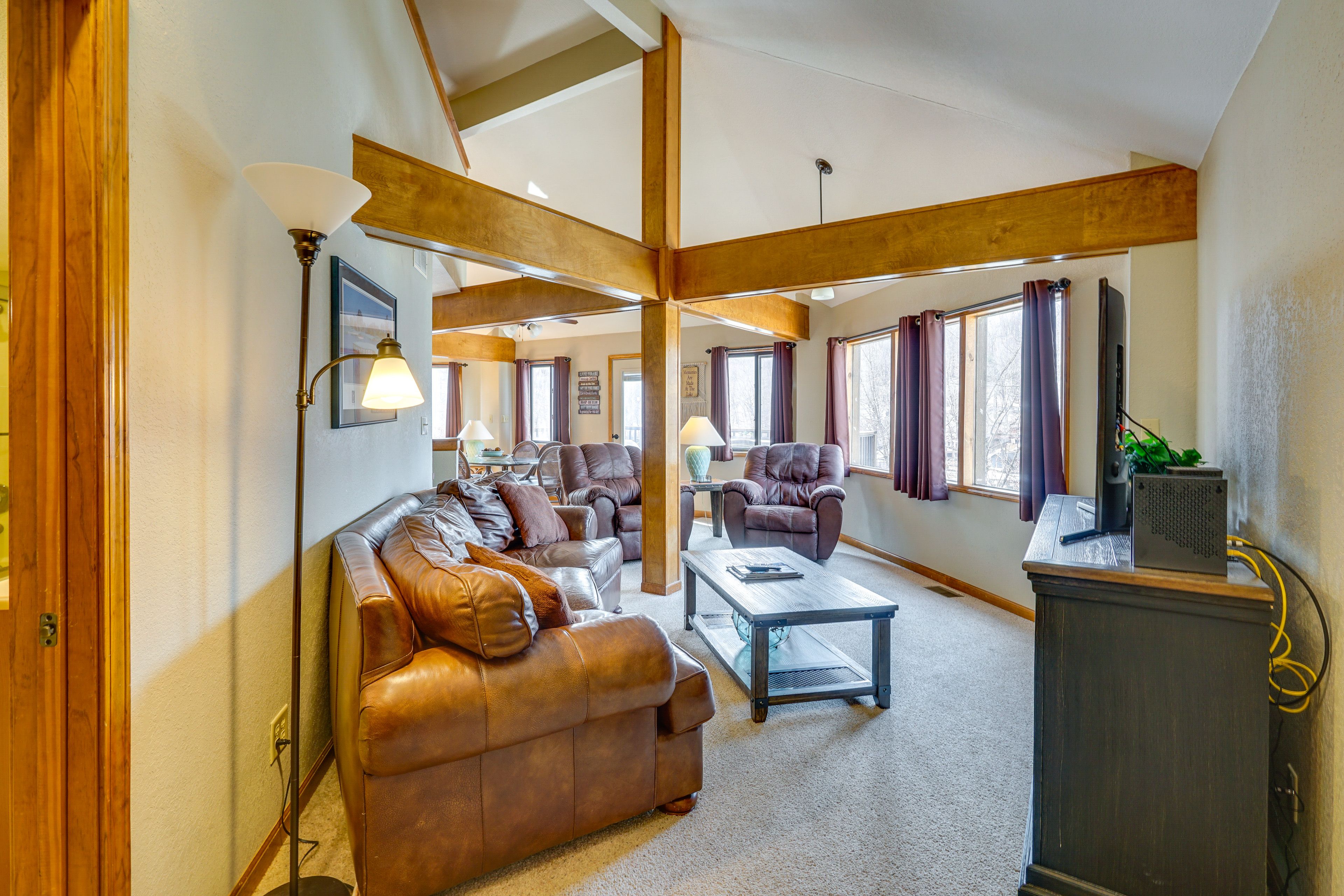 Living Room | 1st Floor | Full Sleeper Sofa