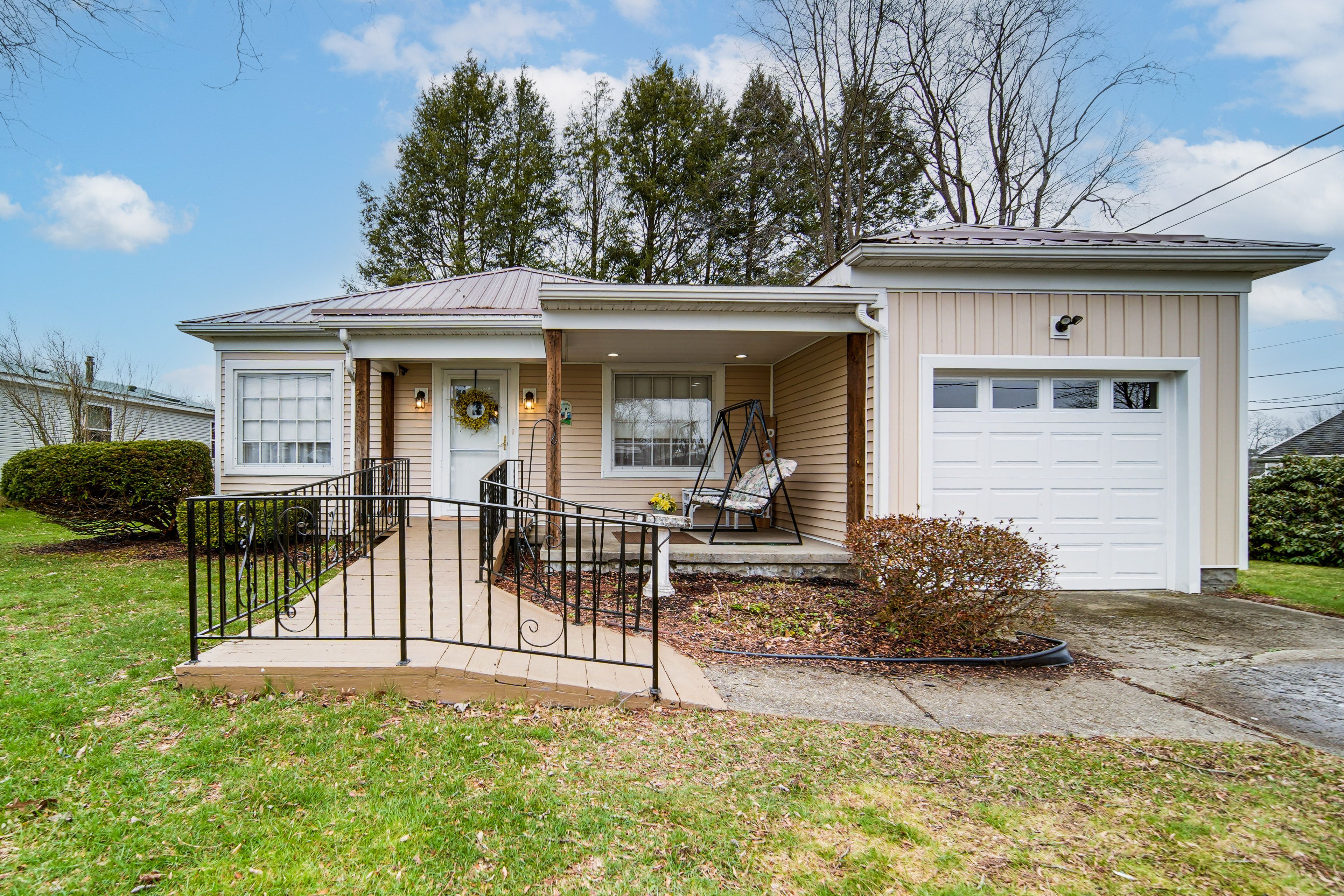 Exterior | Single-Story Home | Entry Ramp