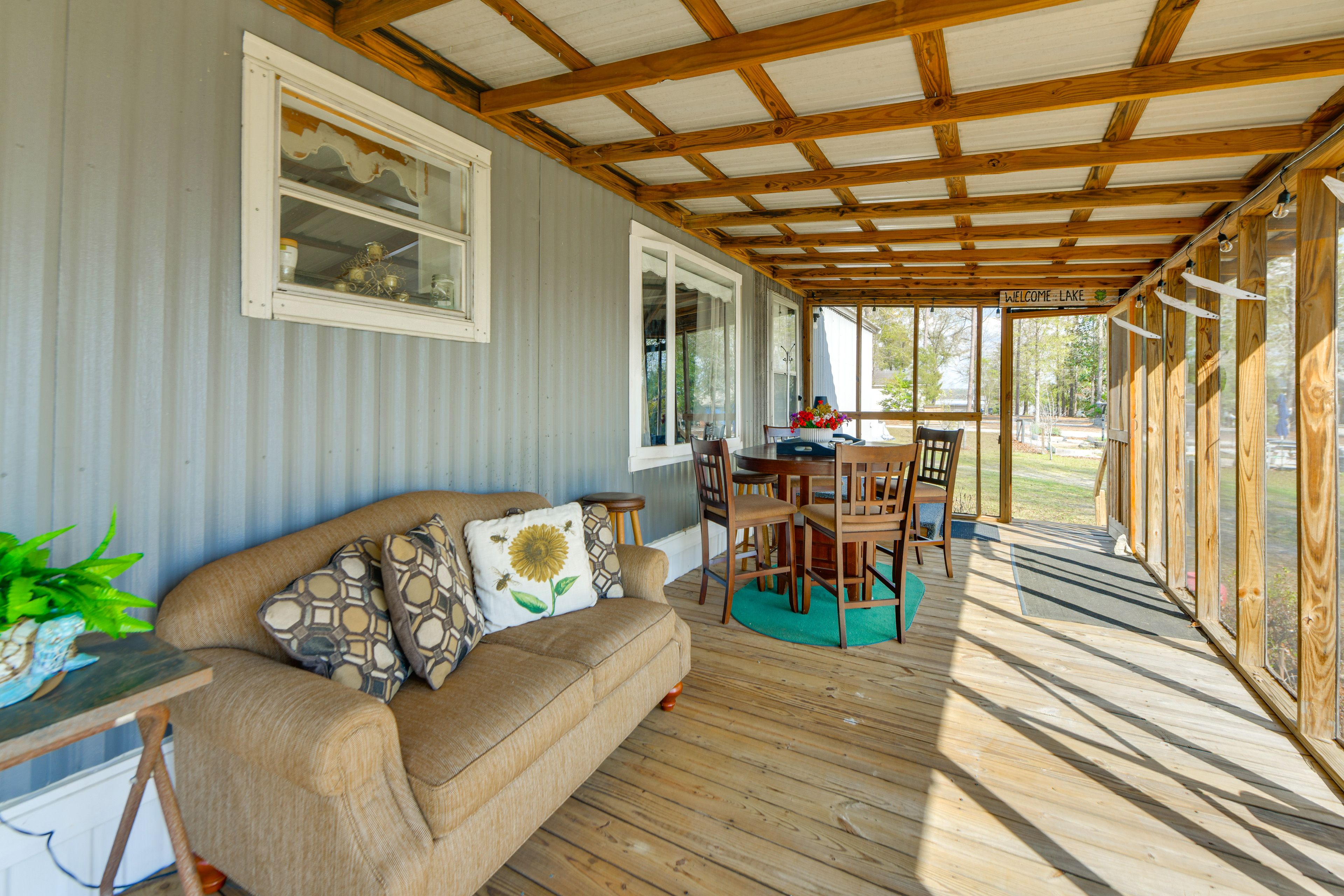Screened Porch | Single-Story Main House & Detached Studio