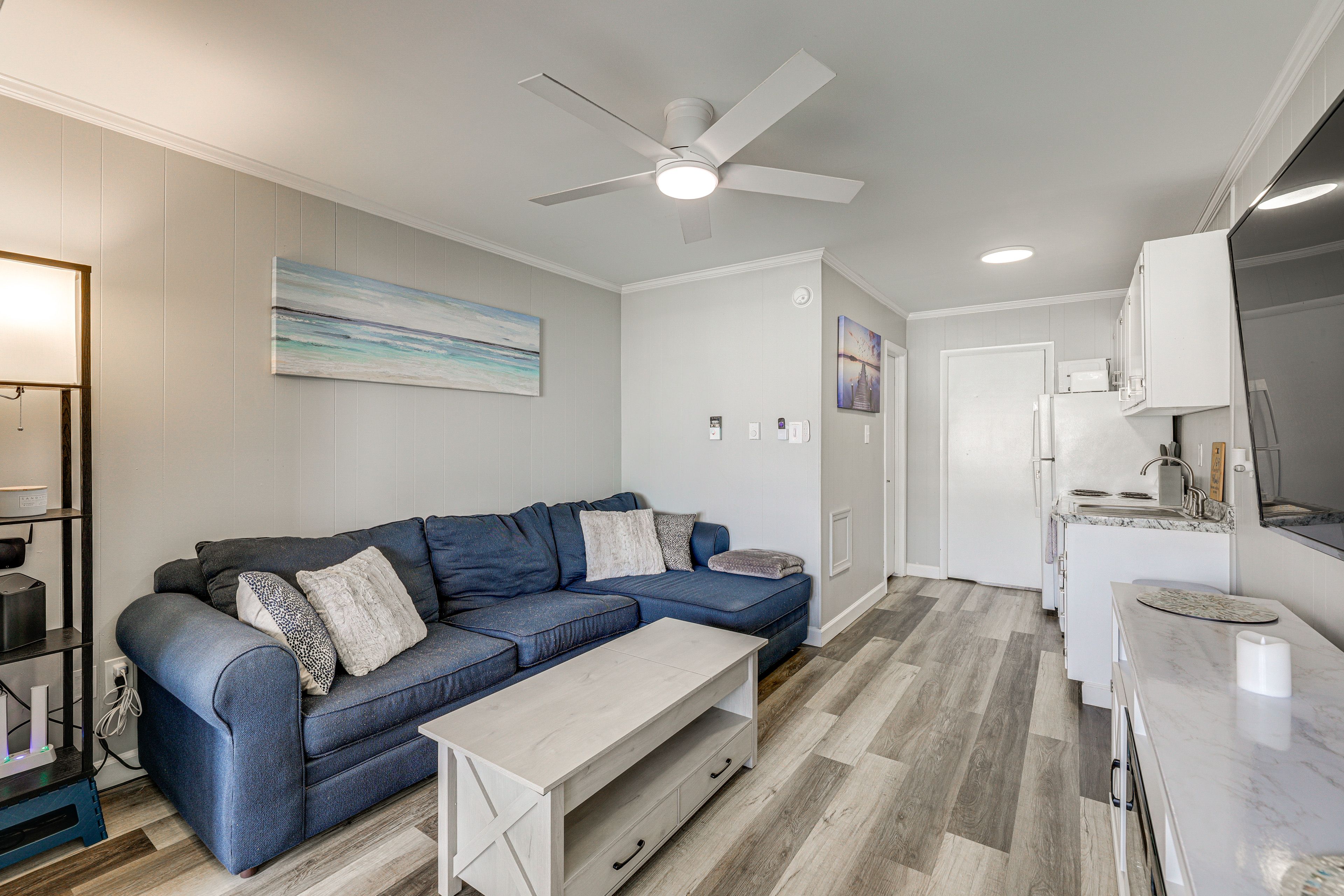 Ocean City Vacation Rental | 1BR | 1BA | 400 Sq Ft | Stairs to Enter