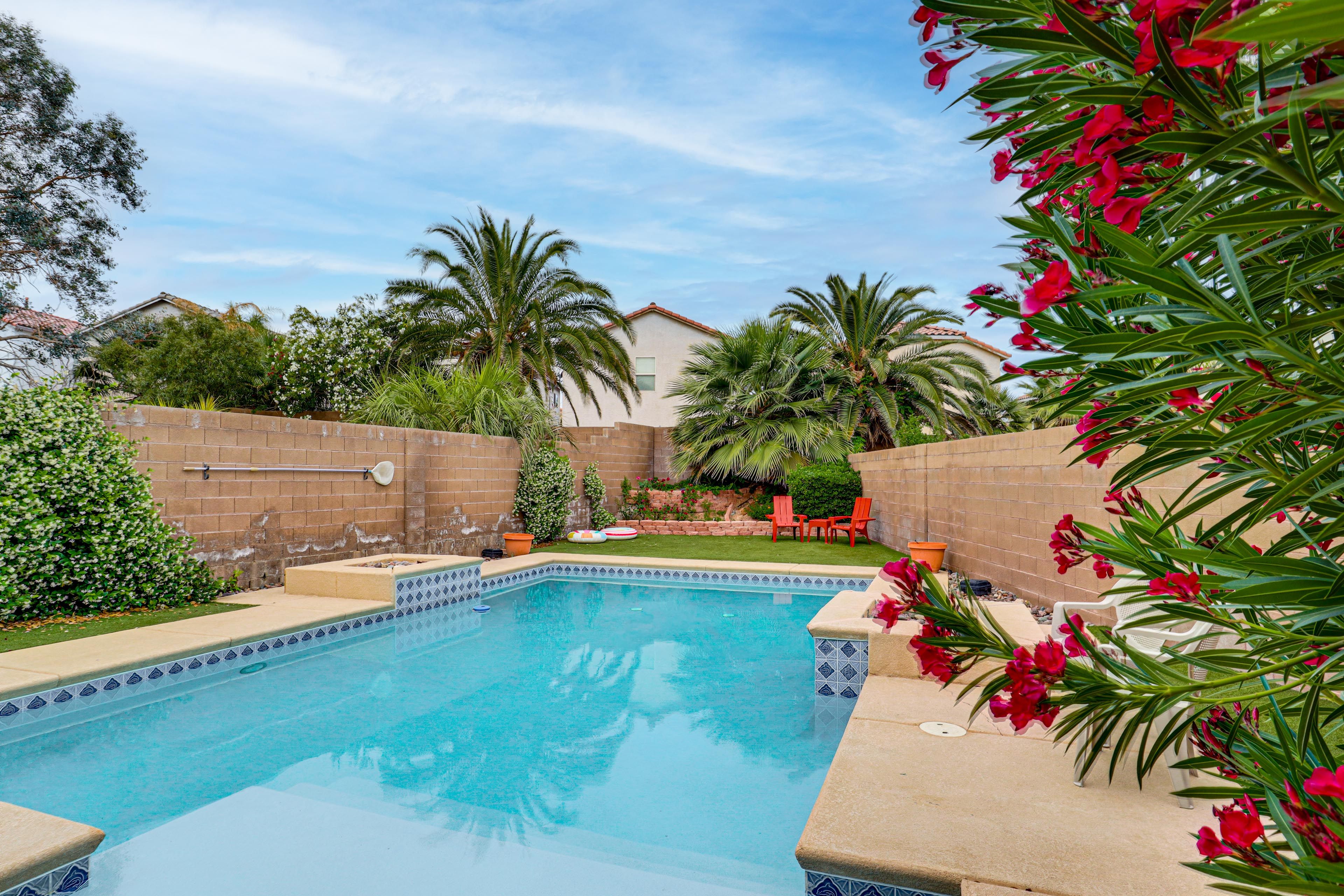 Private Backyard Area