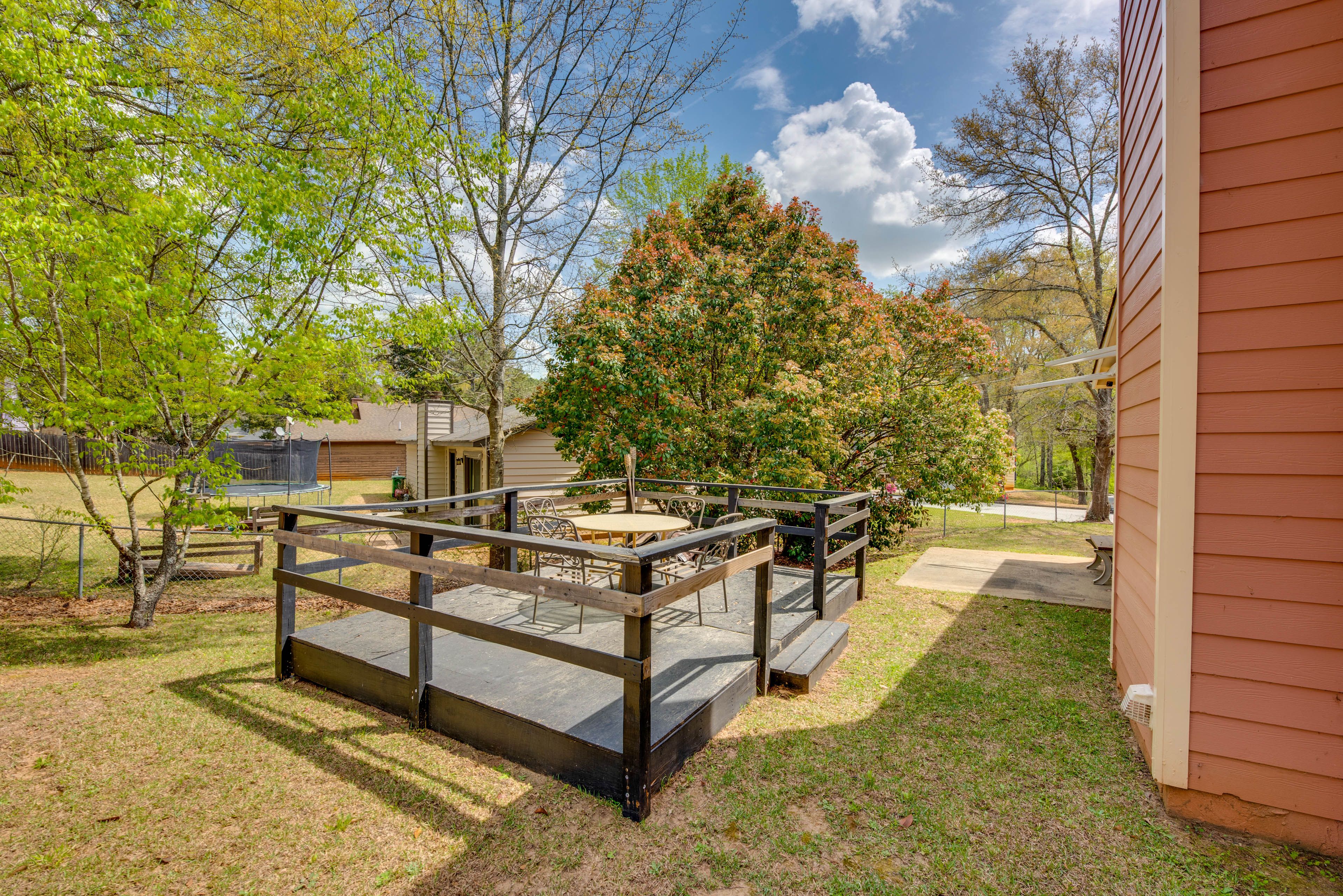 Exterior | Private Yard & Deck