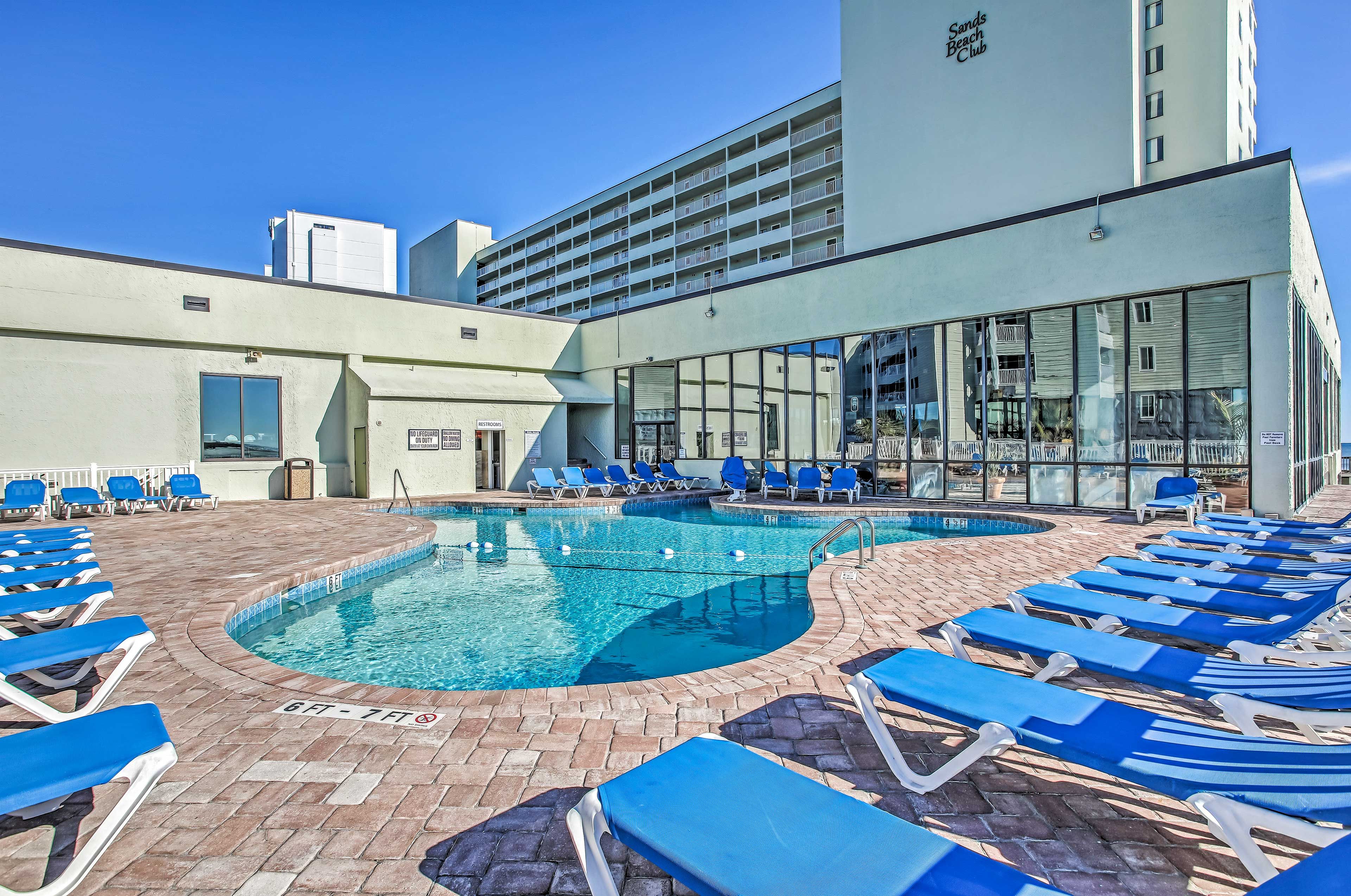 Sands Beach Club Resort | Community Amenities | Indoor & Outdoor Pools