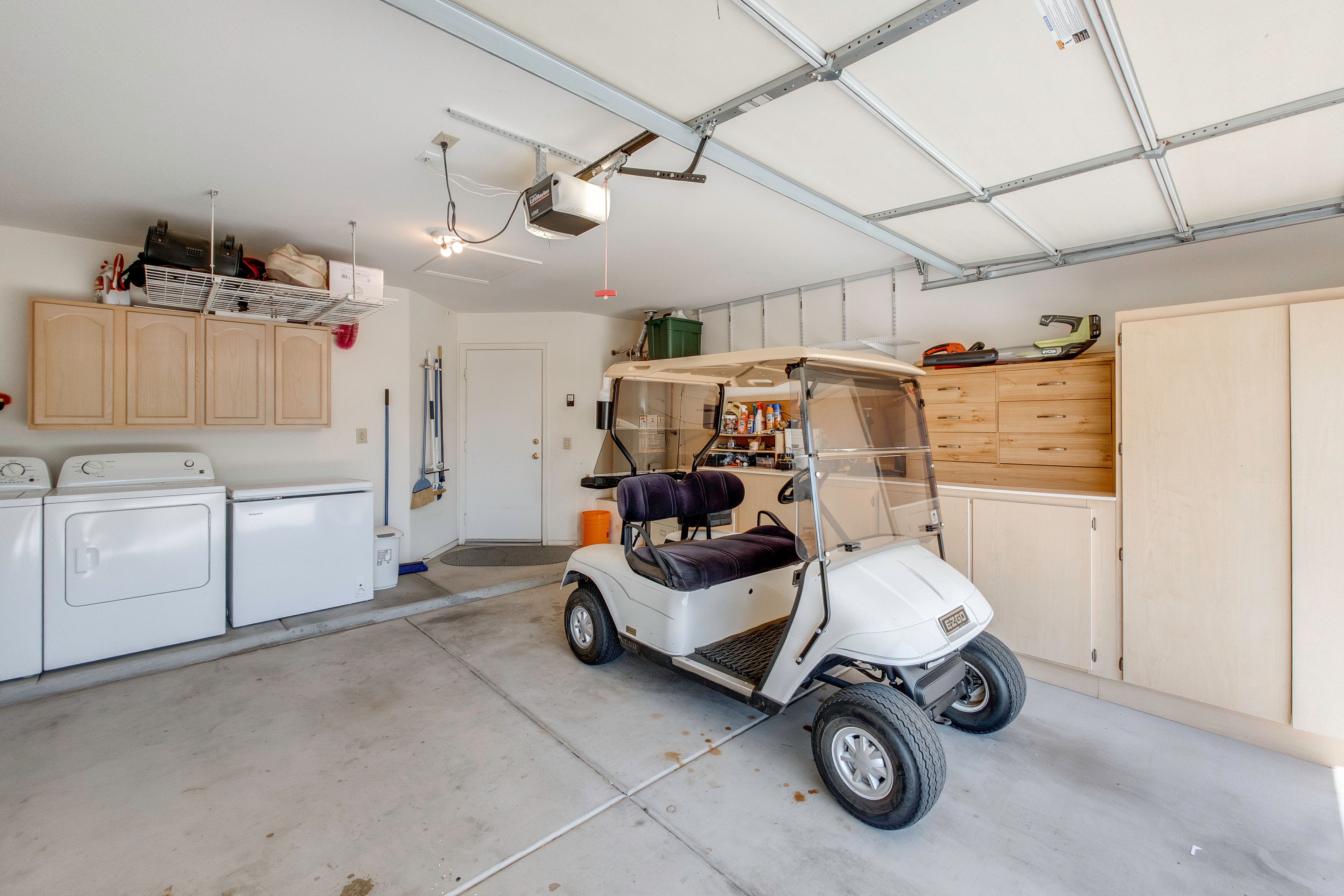 Washer/Dryer | Golf Cart Provided (Waiver May Be Required) | No Garage Parking