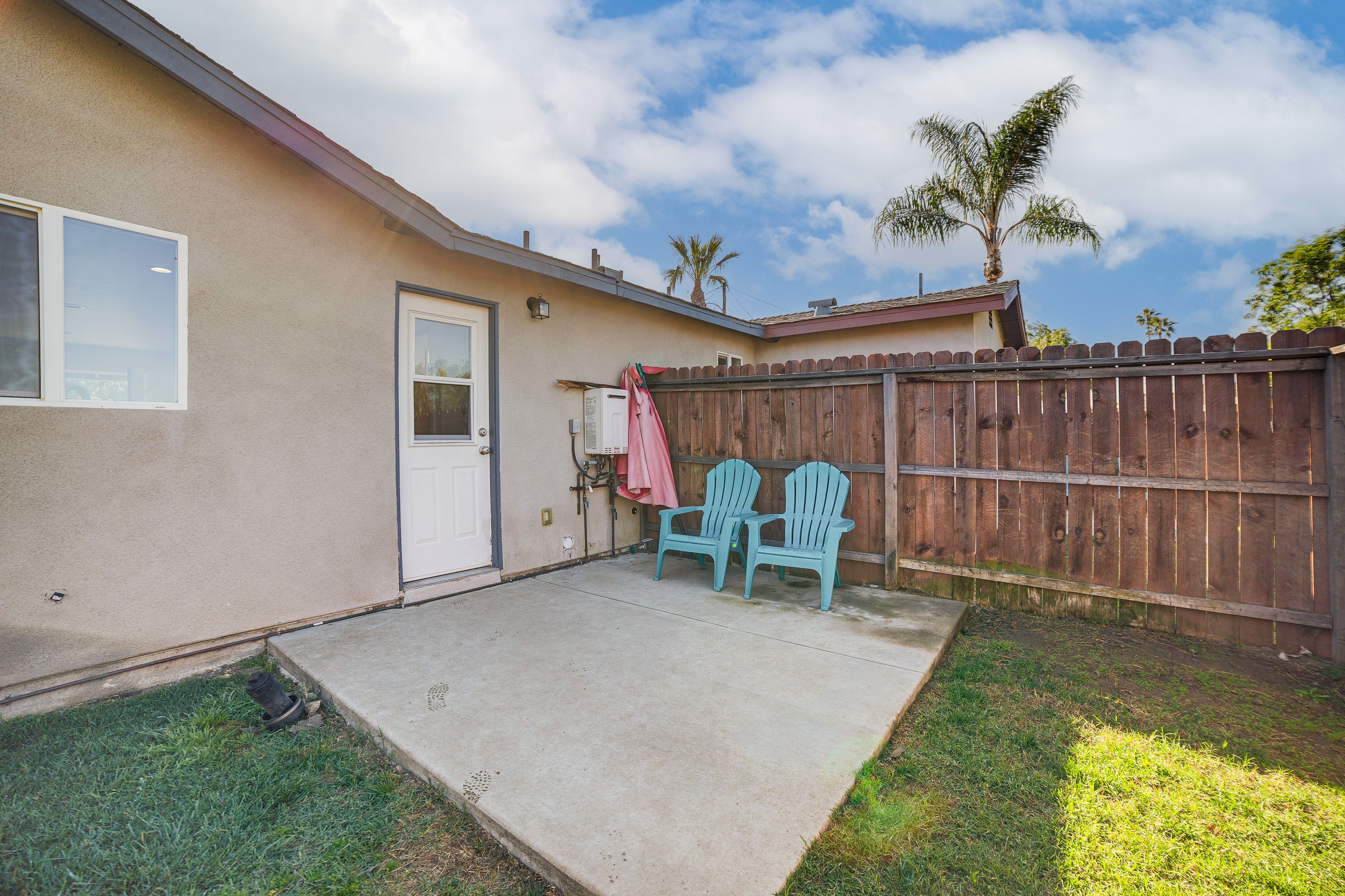 Private Backyard Area
