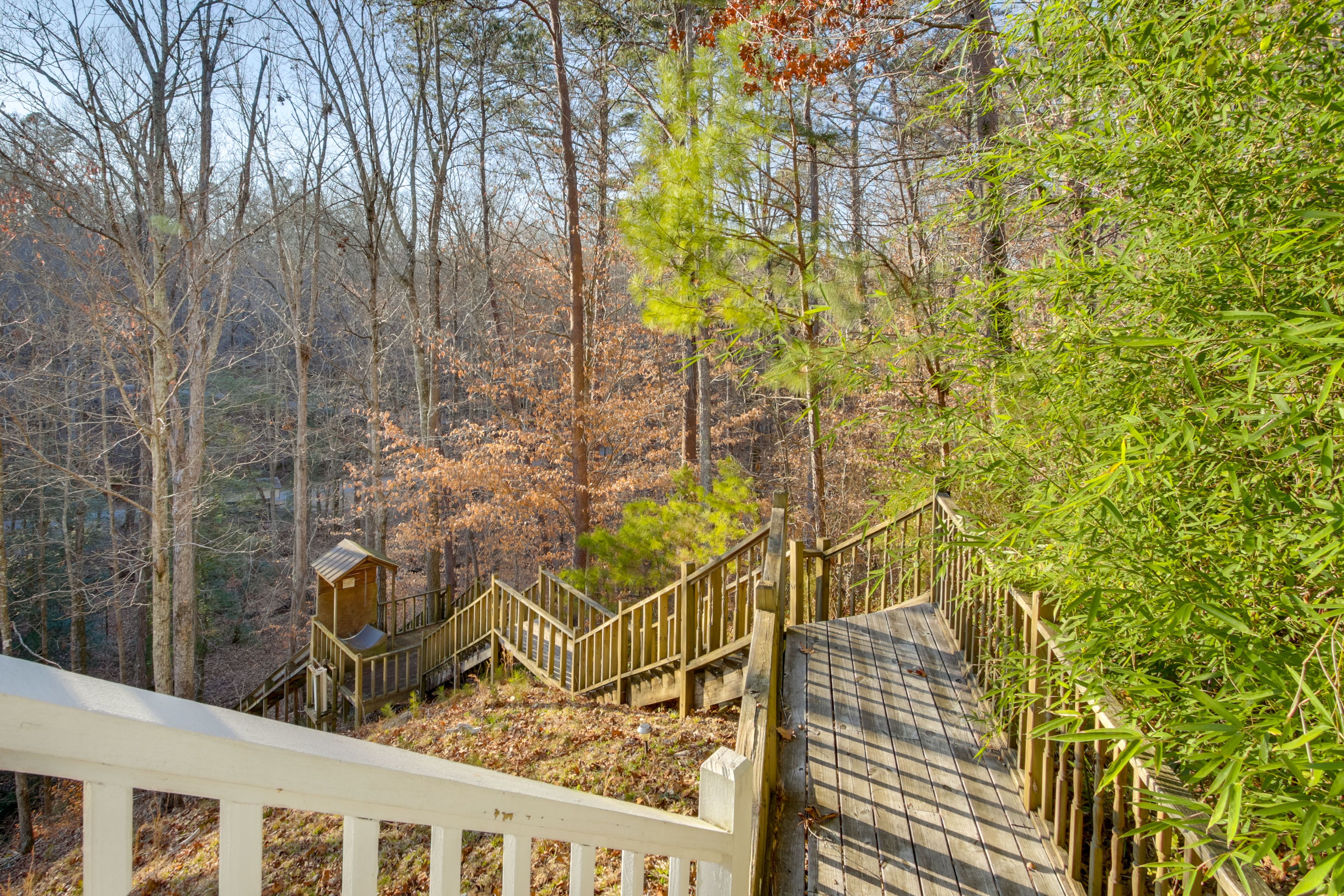 Stairs to Lake Access