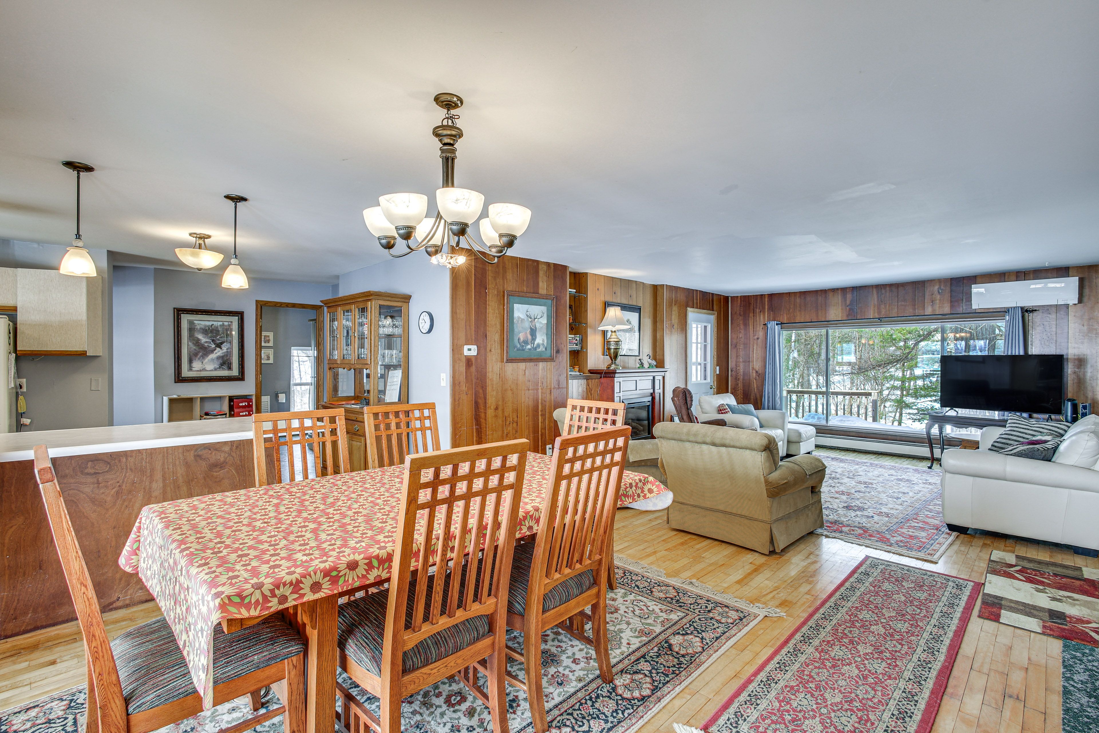 Property Interior | 2-Story Home | Mini-Split & Portable A/C | Boiler Heating