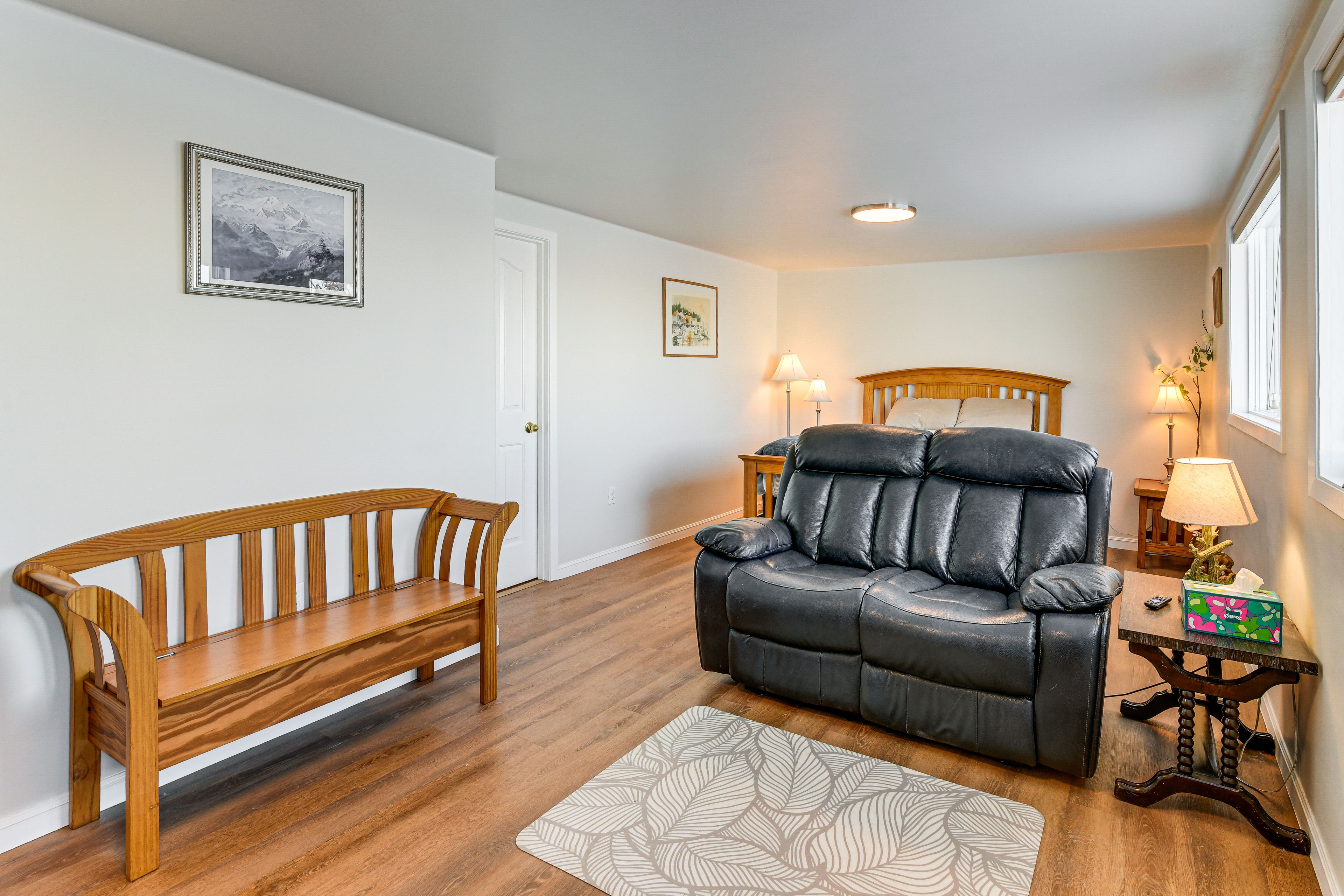 Bedroom 1 (Living Area) | Queen Bed