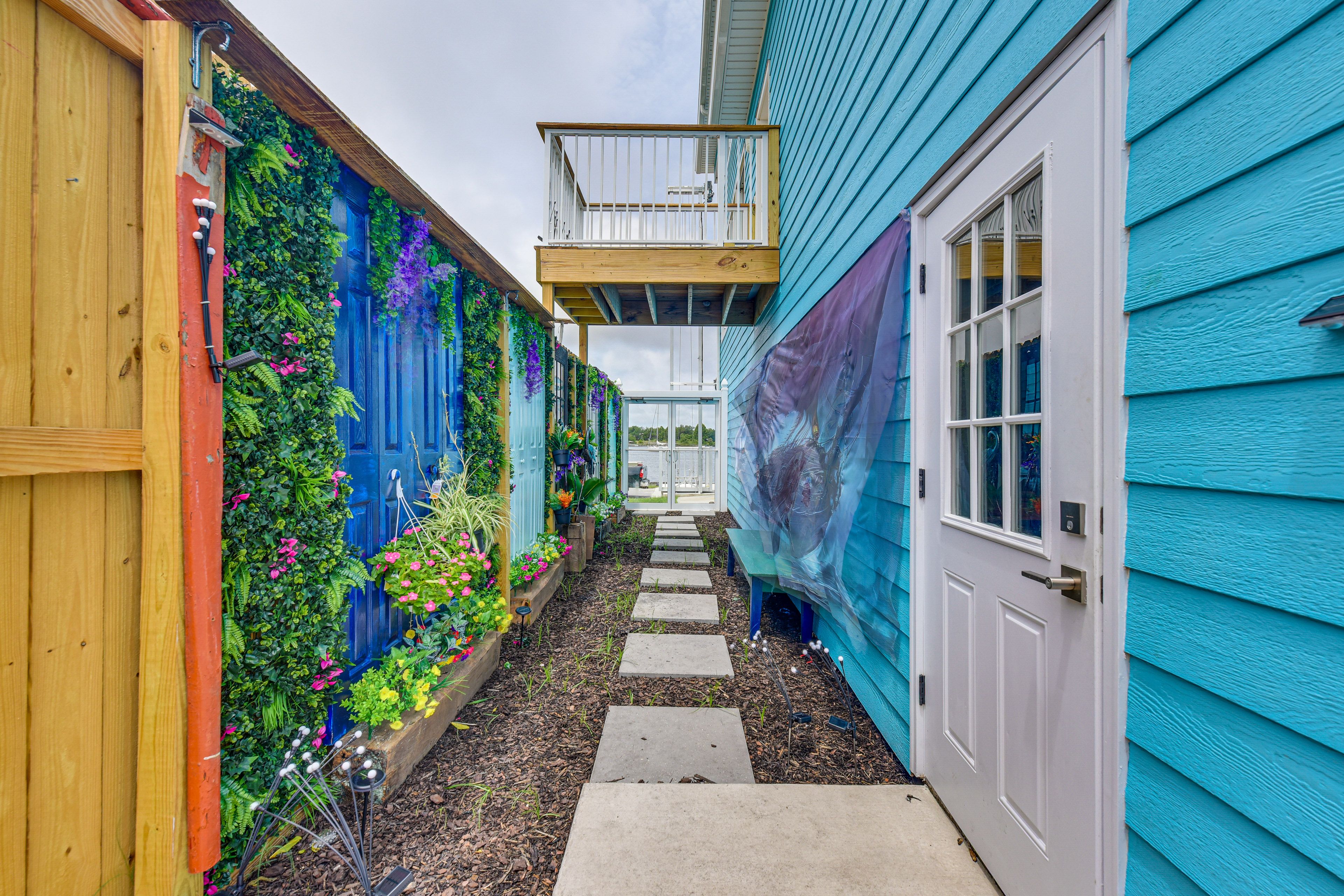 Path to Swim Spa Patio