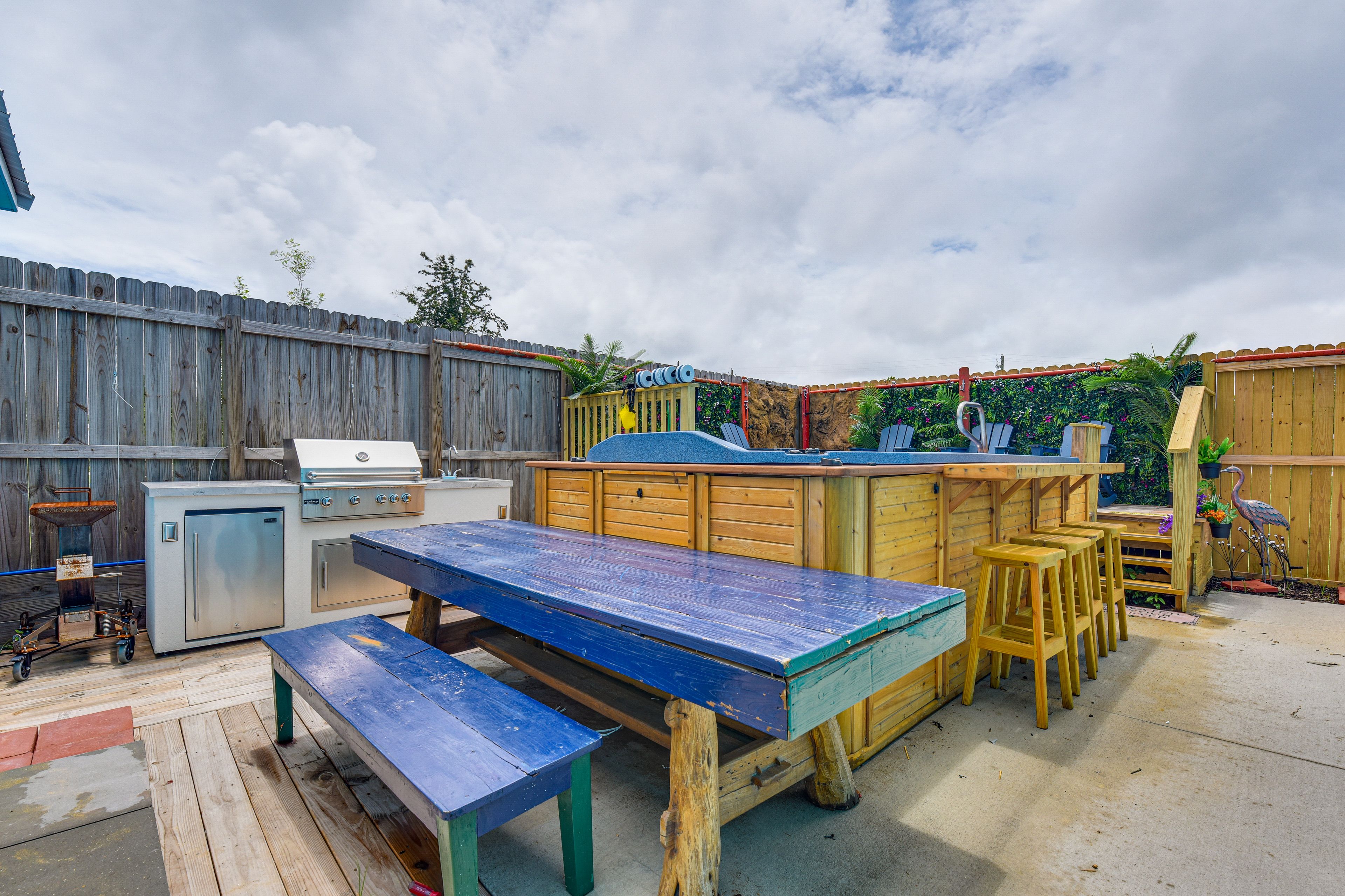 Swim Spa Patio