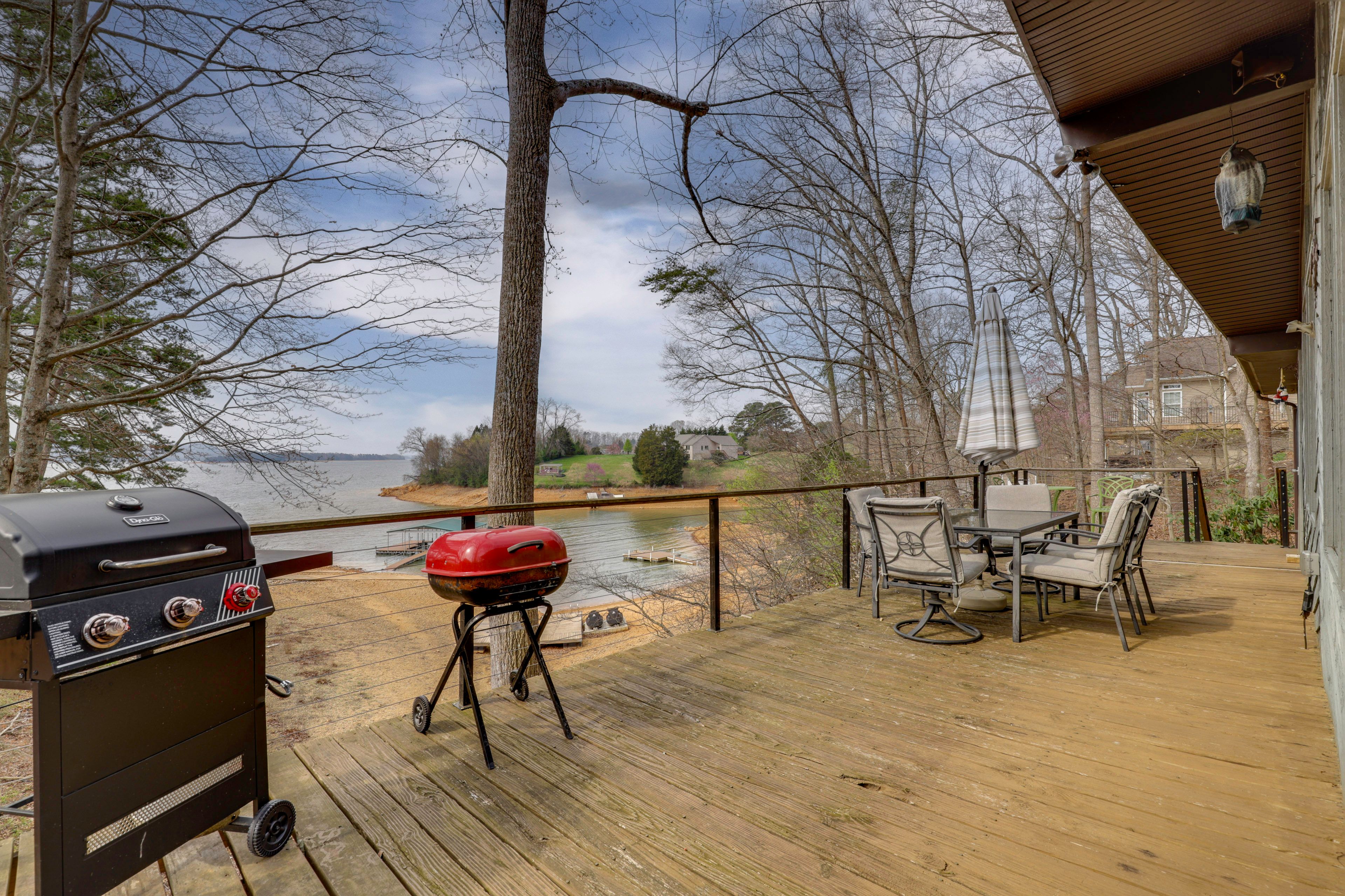 Furnished Deck | Lake Views