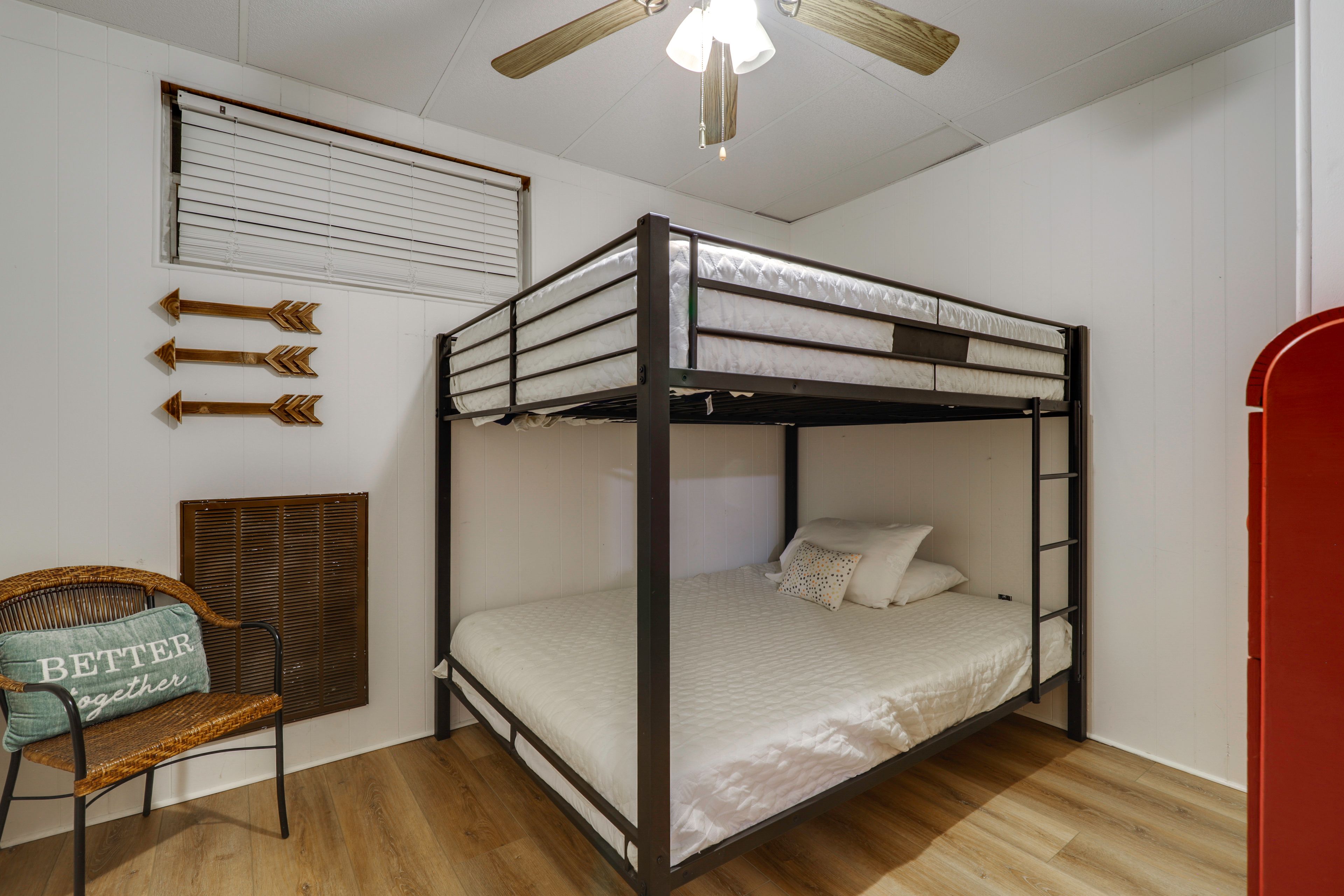 Bedroom 4 | Queen Bunk Bed | Lower Level