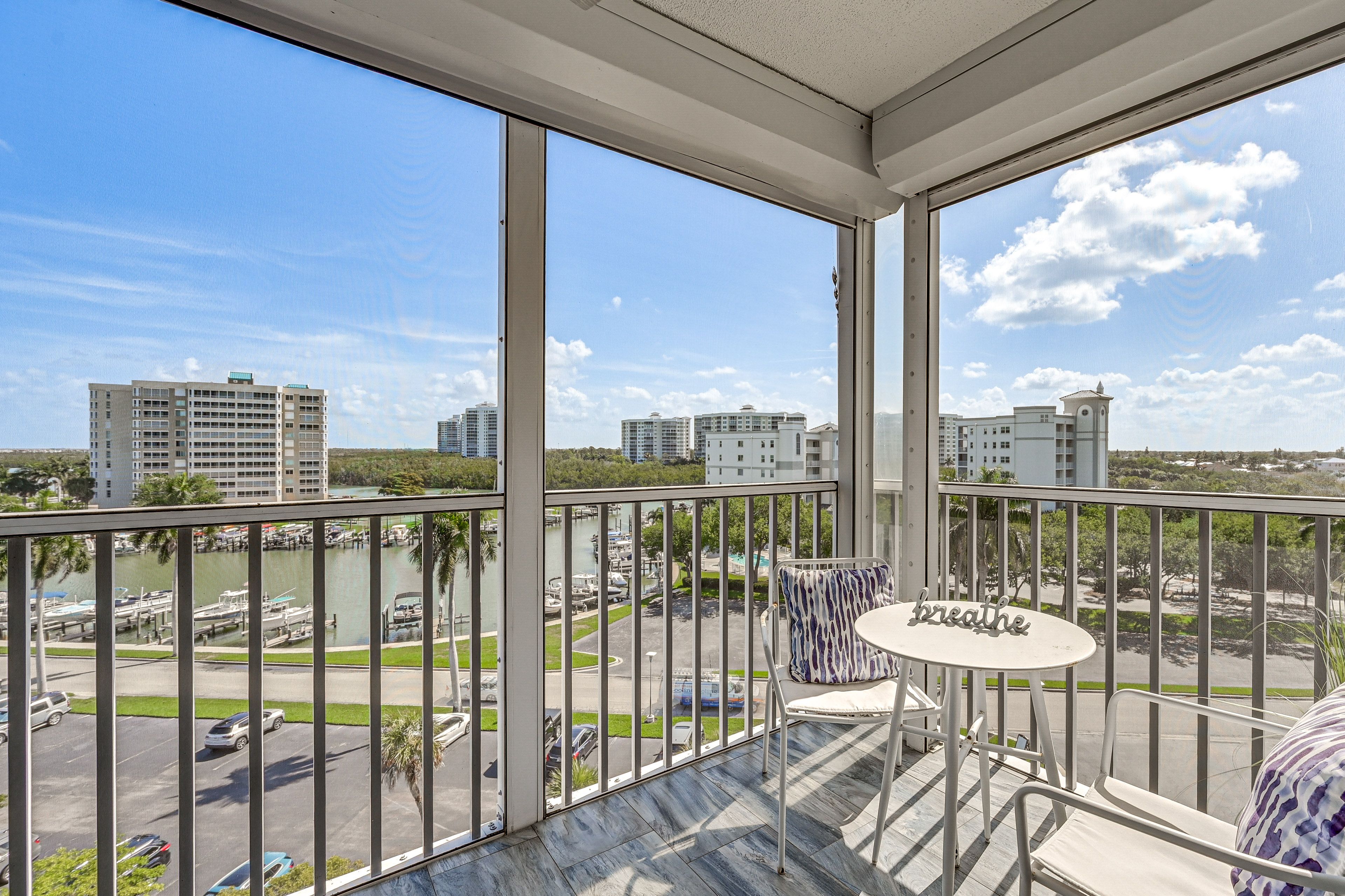 Private Balcony | Access via Living Room