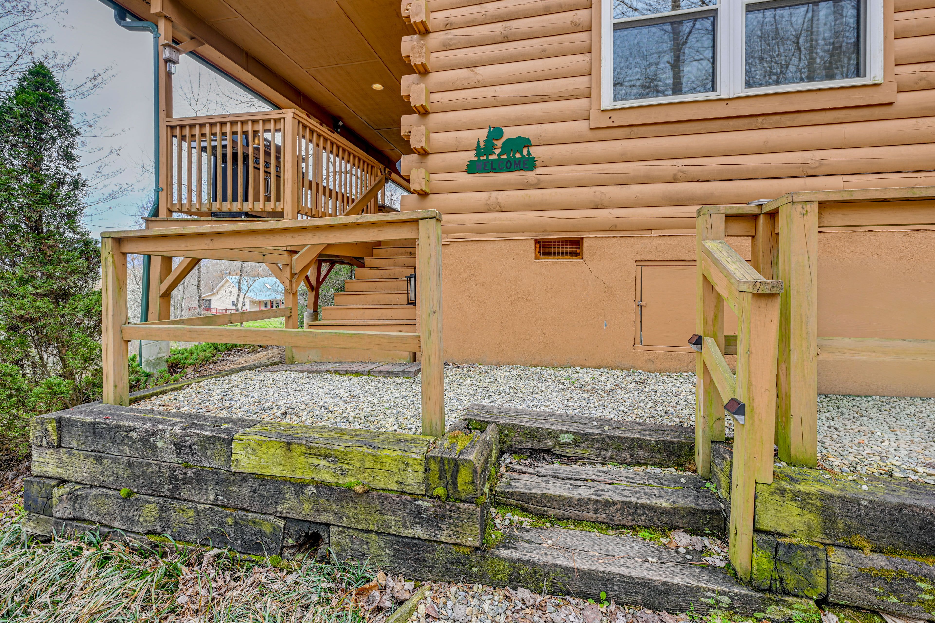 Stairs to Main Entrance