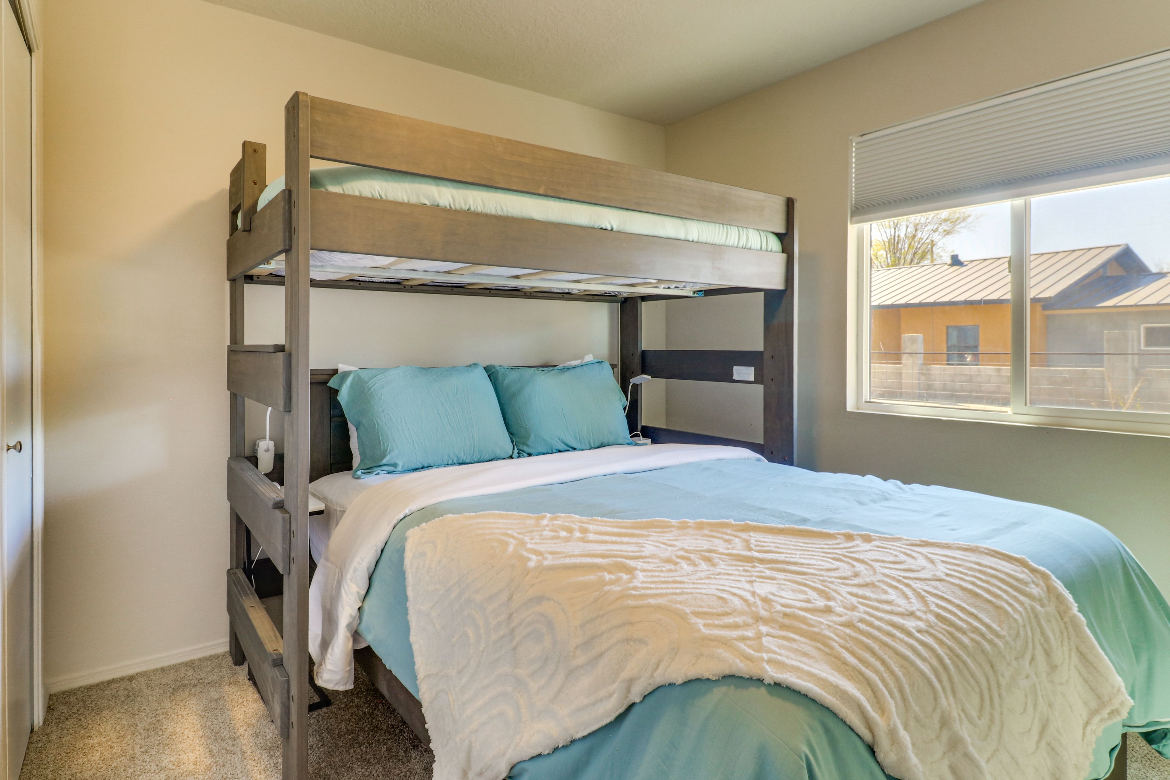 Bedroom 3 | Queen Bed | Lofted Twin Bed