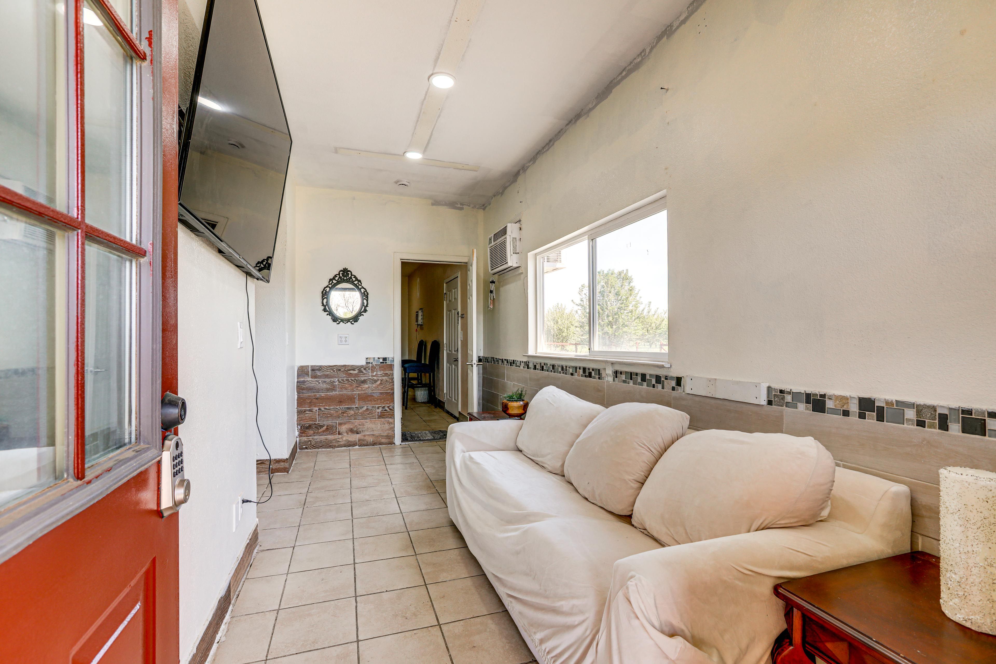 Living Room | Smart TV | Full Sleeper Sofa