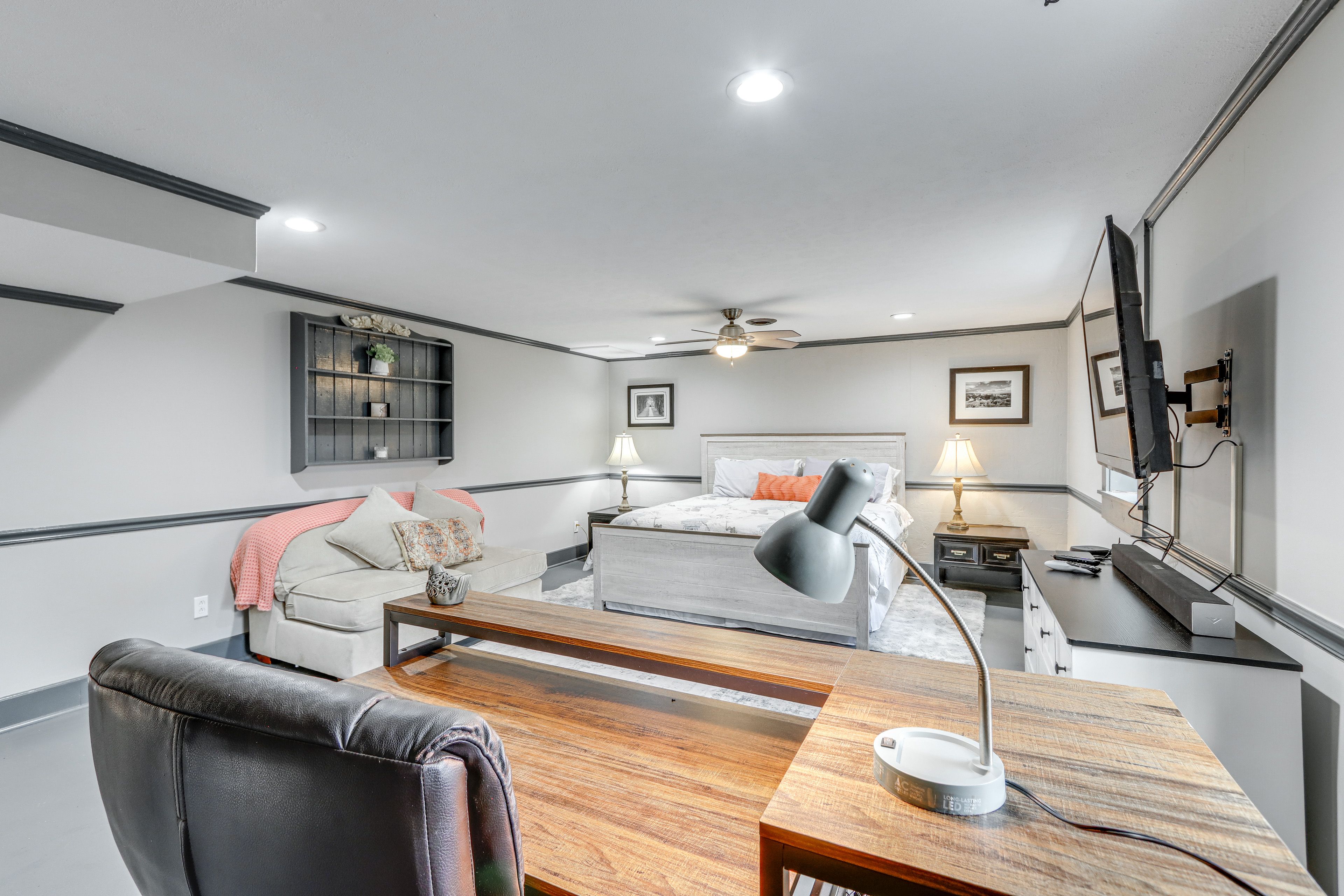 Bedroom | Smart TV | Dedicated Workspace
