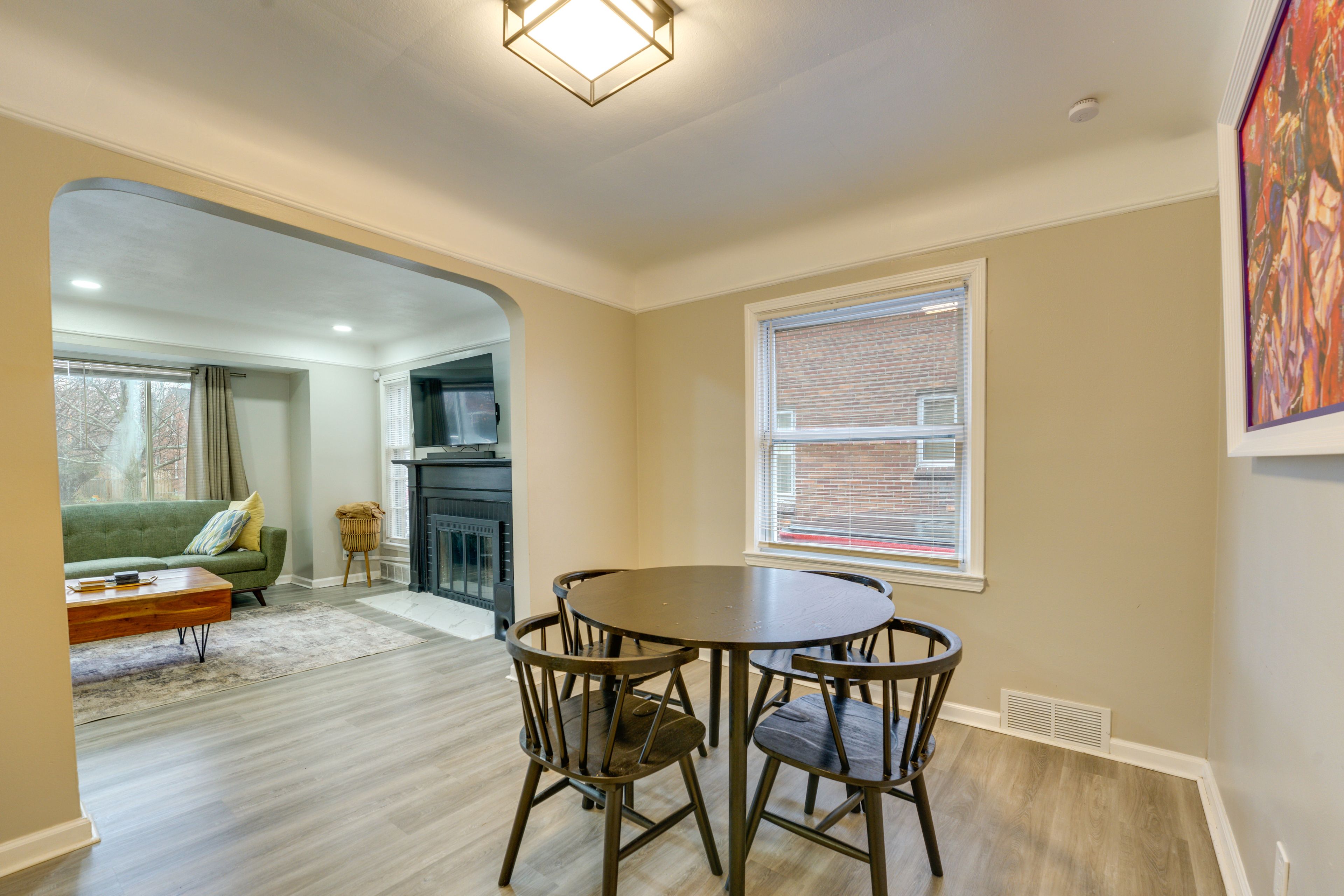 Dining Area | Dishware & Flatware | 1st Floor