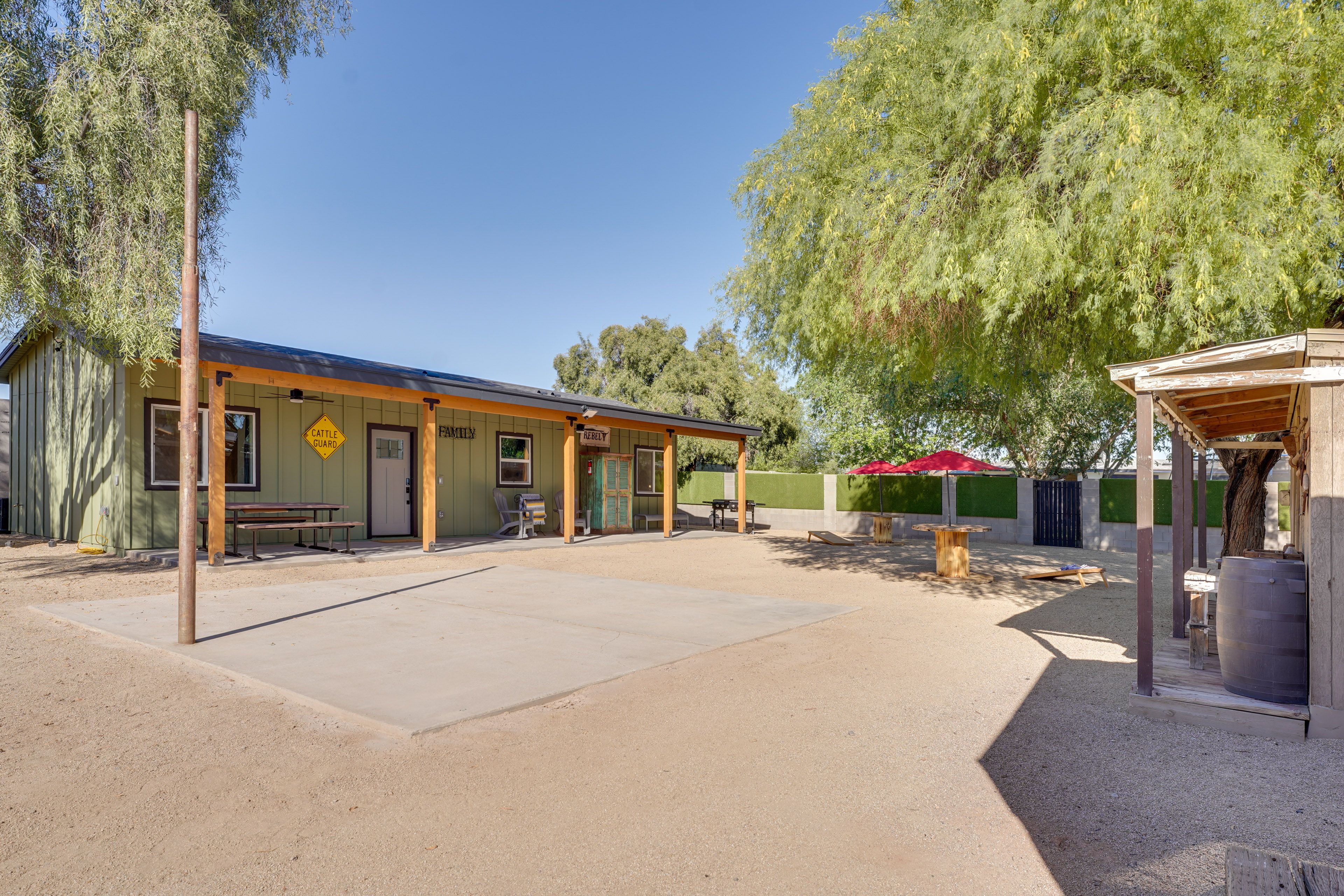 Fenced Outdoor Space