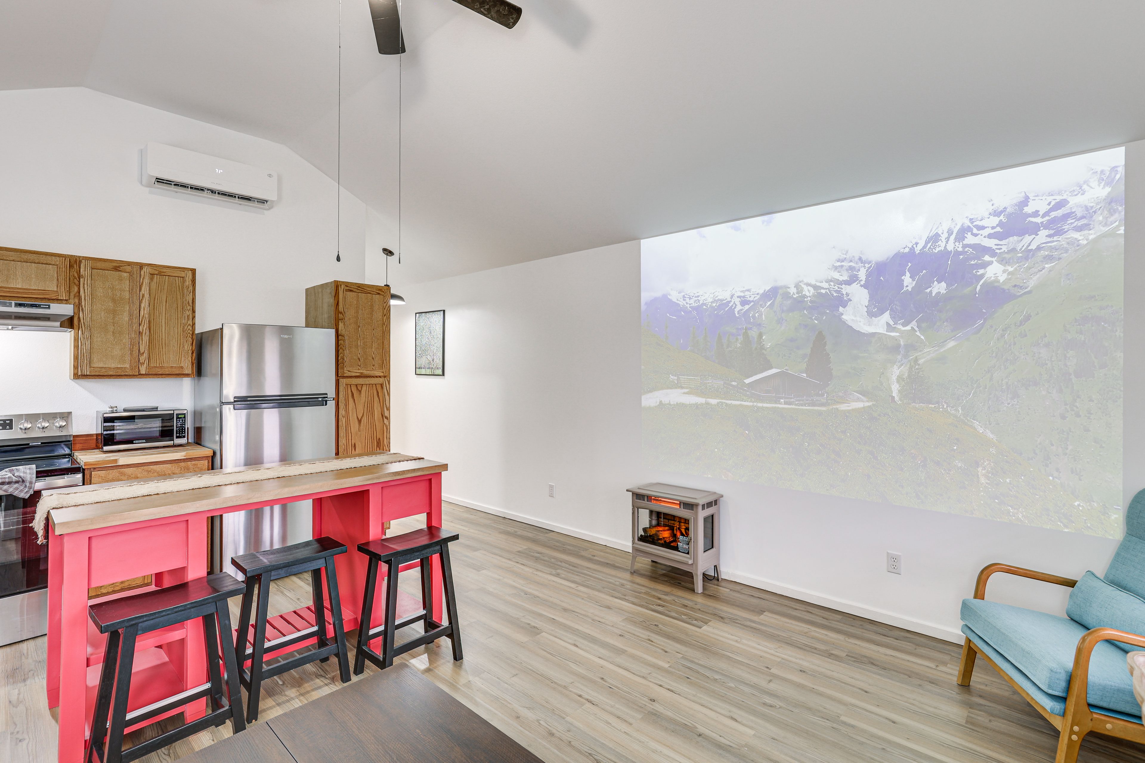 Living Room | Electric Fireplace
