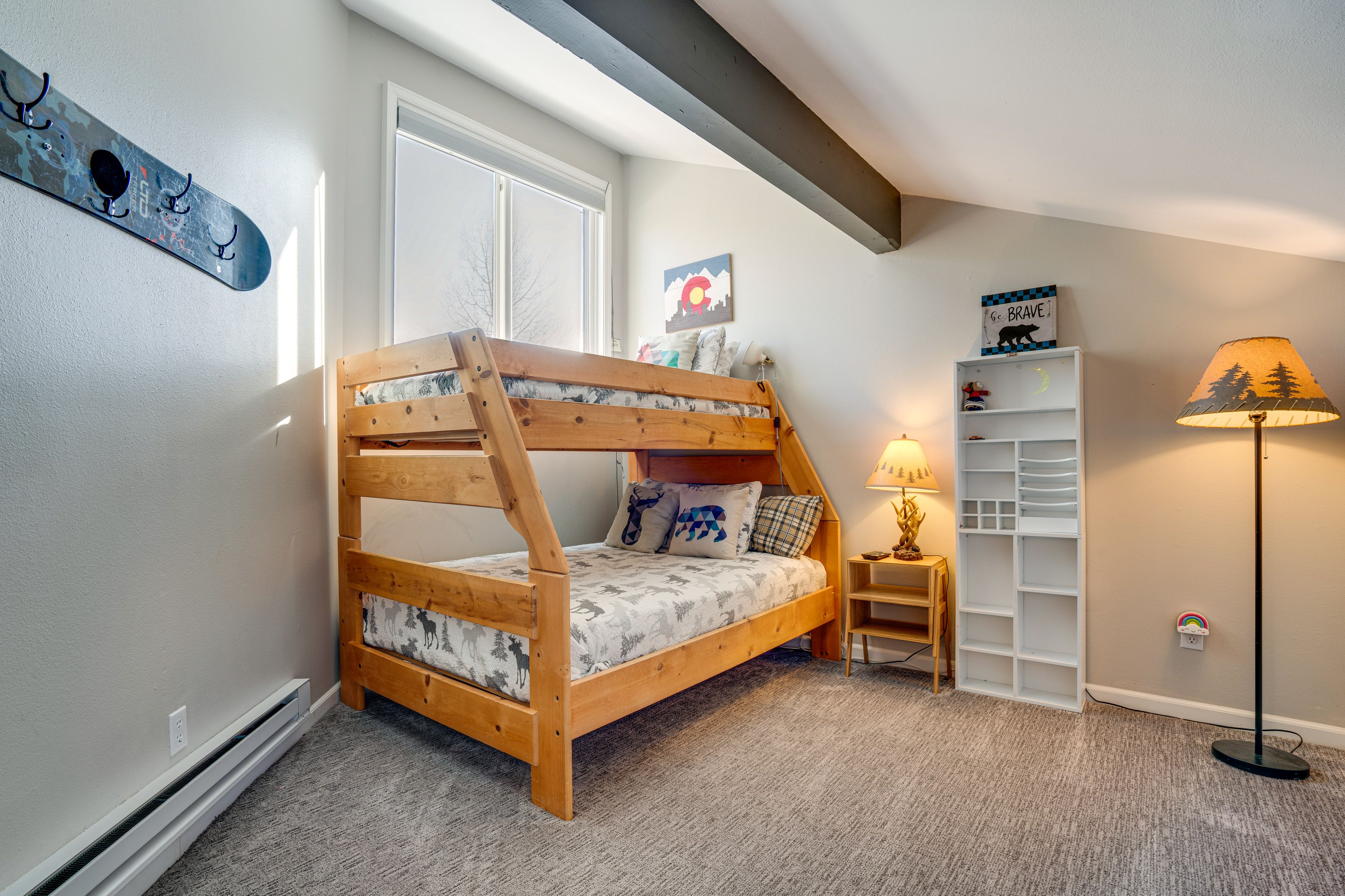 Bedroom 2 | 2nd Floor | Twin/Full Bunk Bed