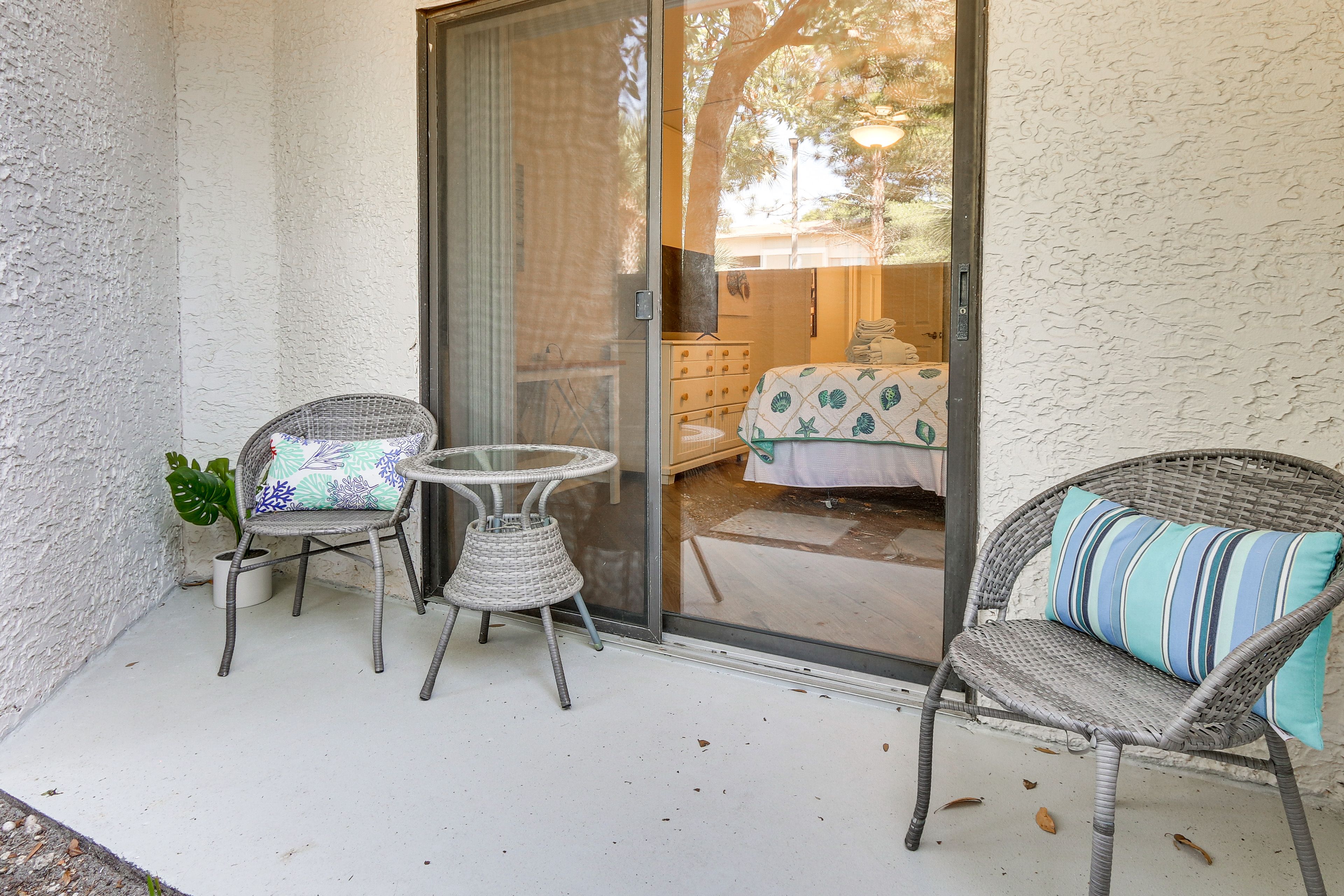 Patio | Access via Bedroom 2