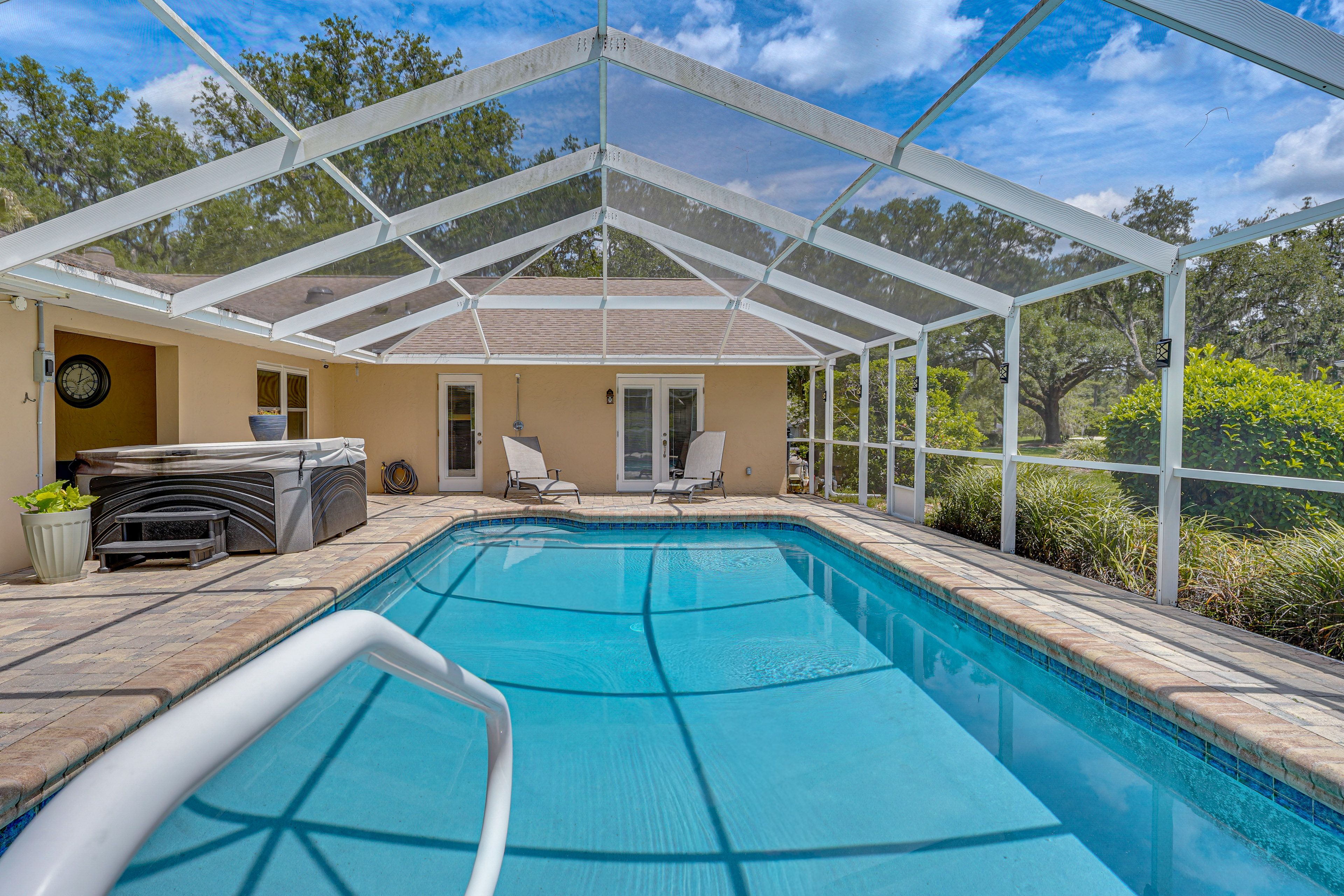 Private Backyard Area