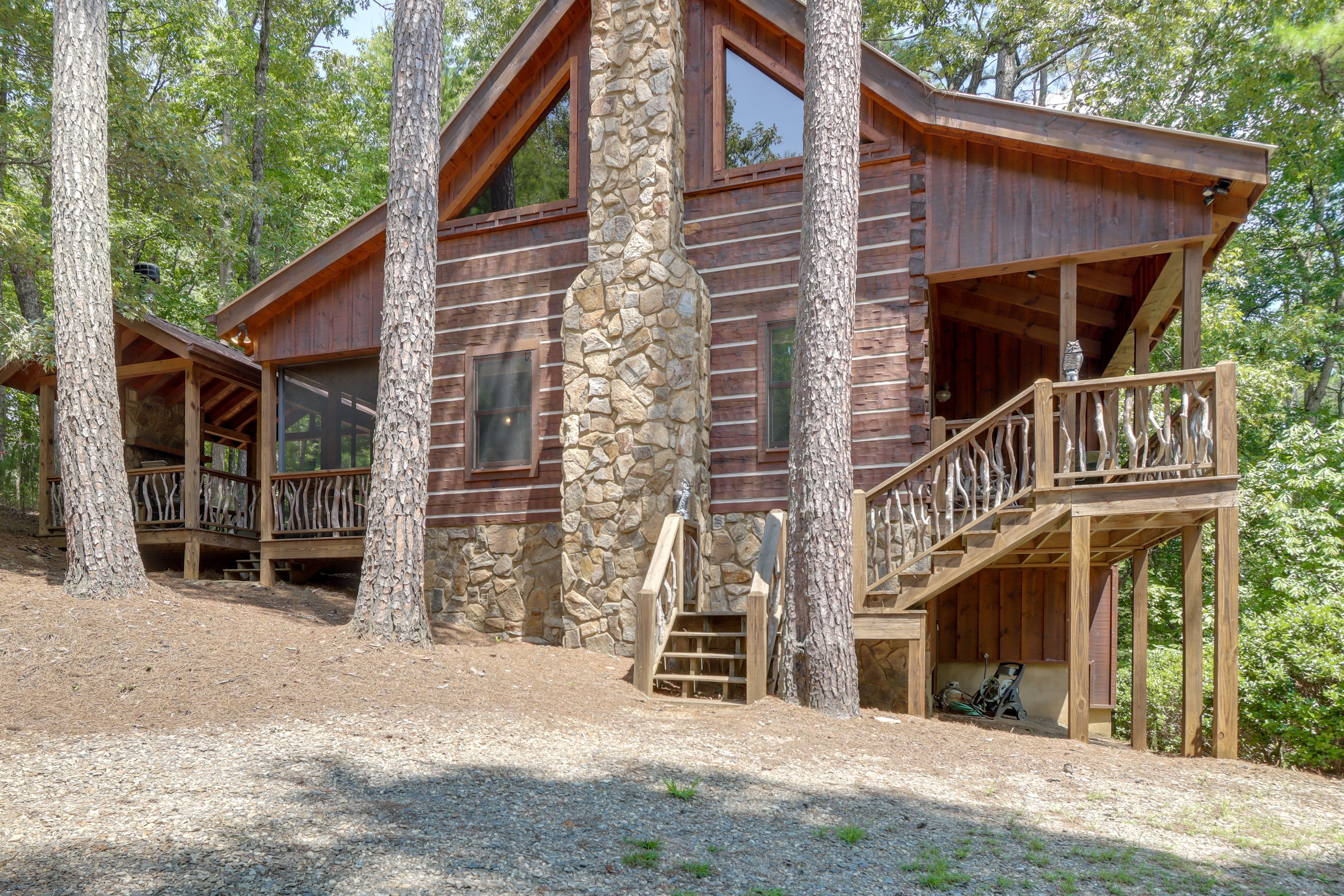 Blue Ridge Vacation Rental | 2BR | 2BA | 1,050 Sq Ft