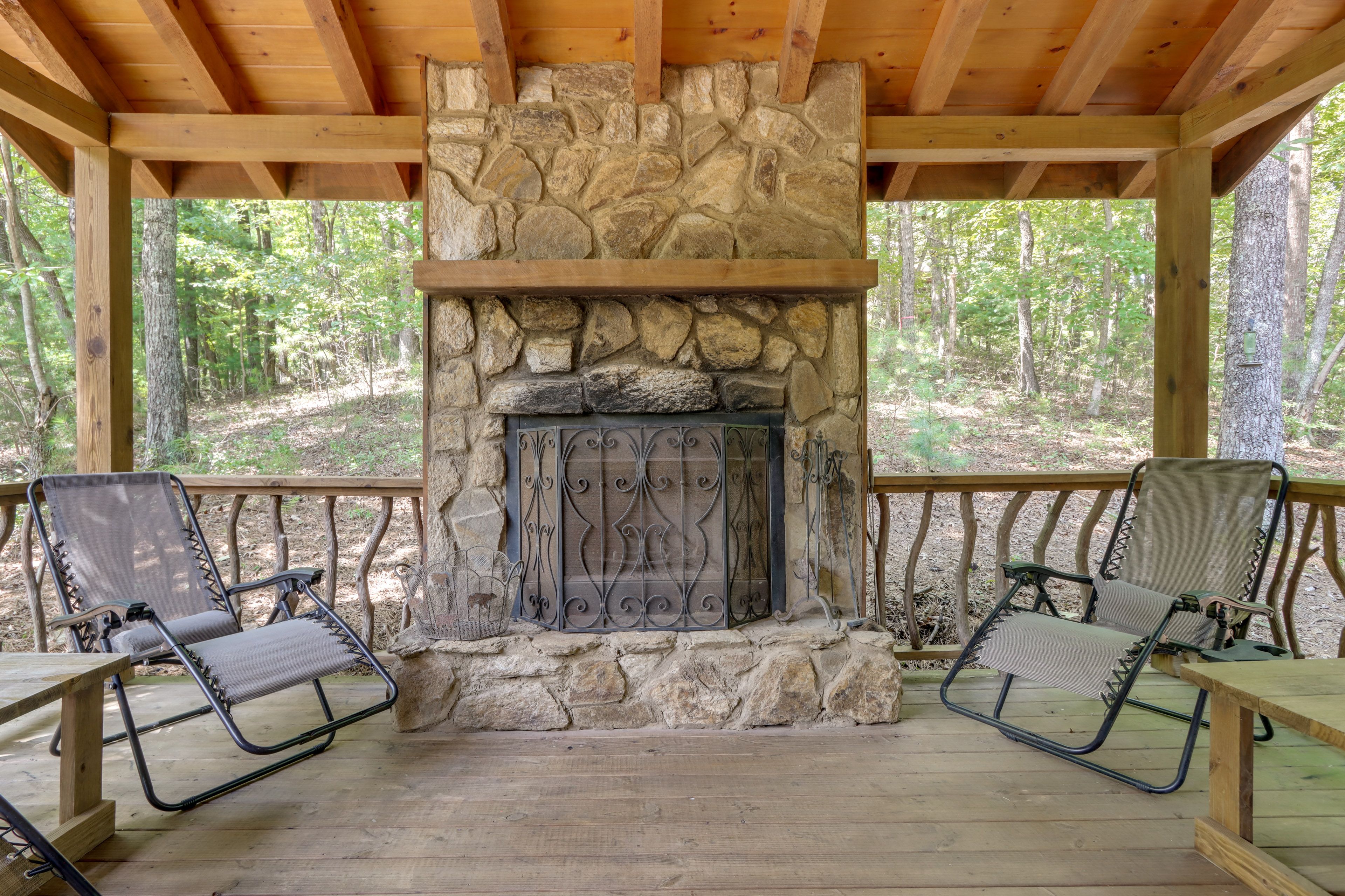 Outdoor Fireplace