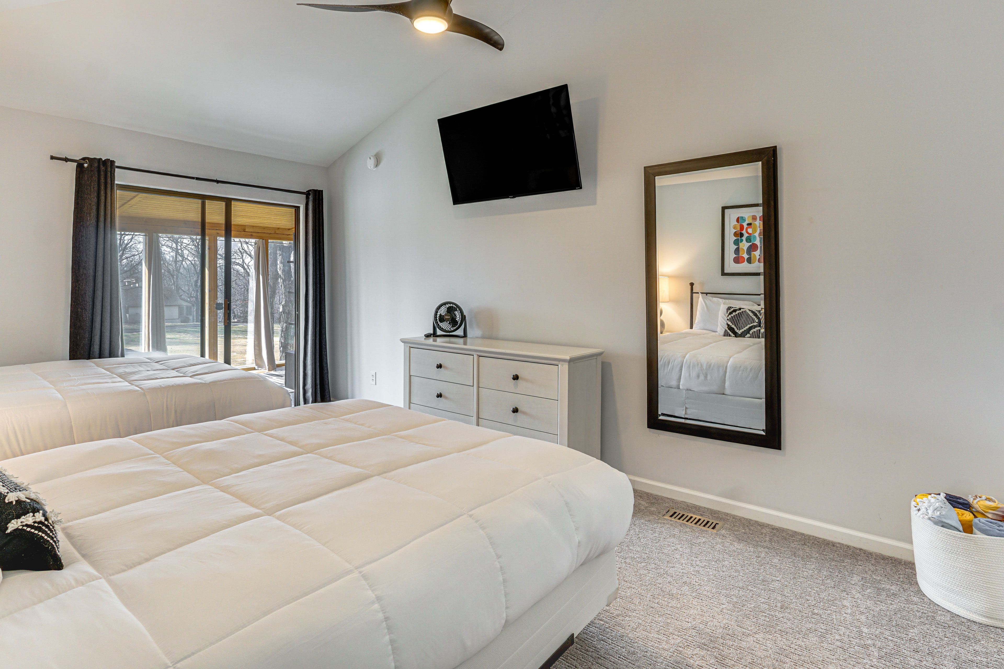 Bedroom 2 | 2 Full Beds | 1st Floor