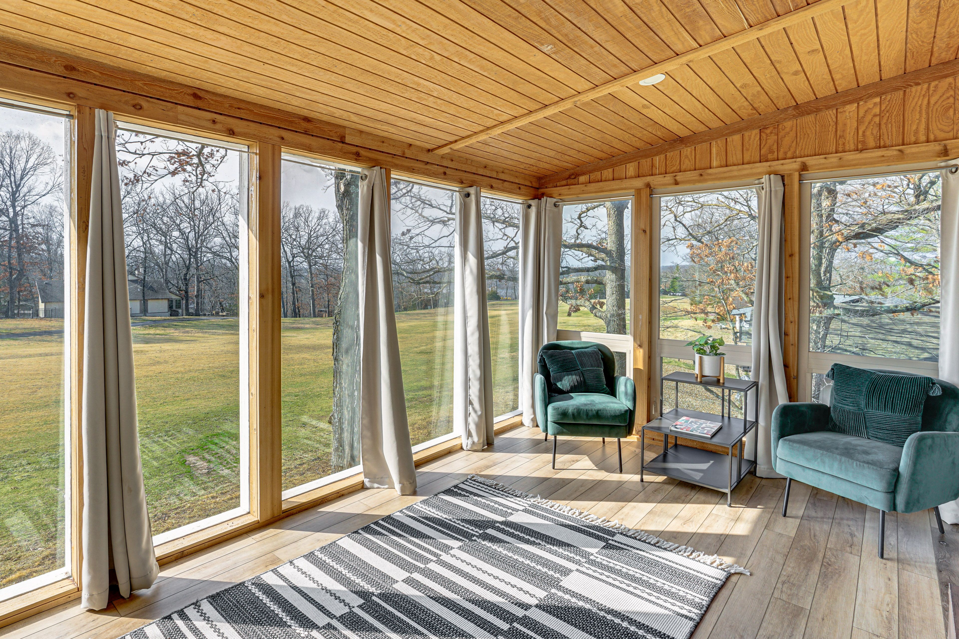 Sunroom | Access From Bedrooms | 2nd Floor | Lake View