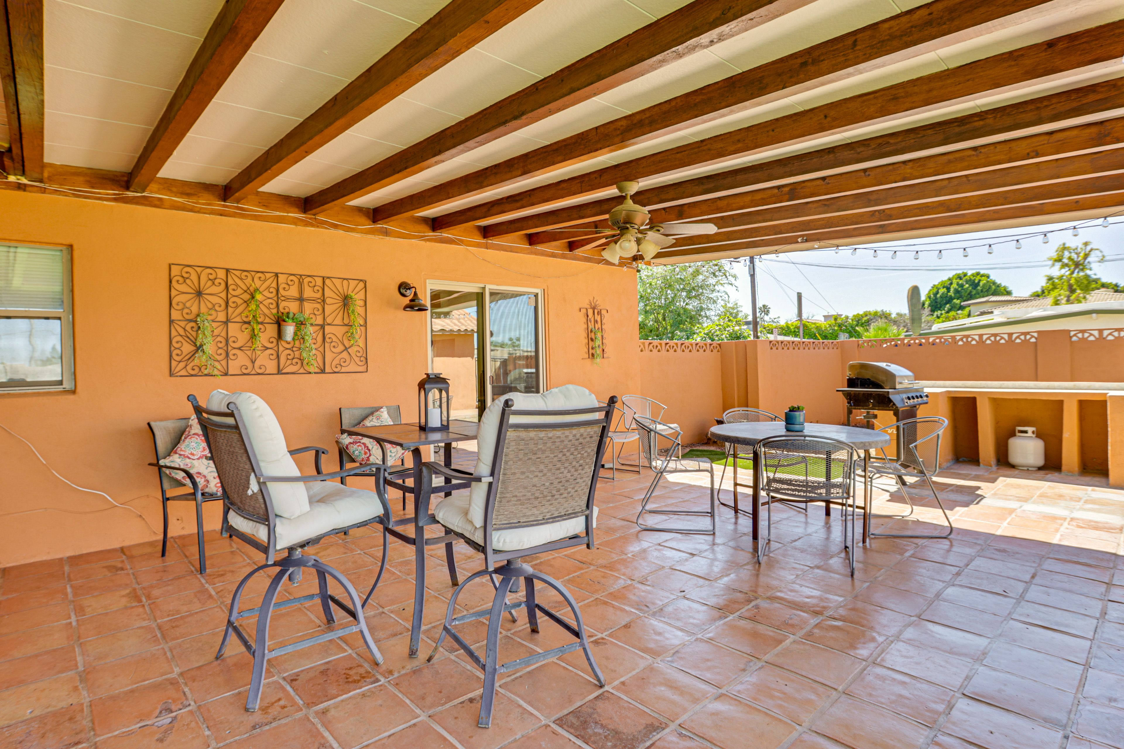 Phoenix Vacation Rental | 3BR | 3BA | 2,738 Sq Ft | 1 Step to Enter