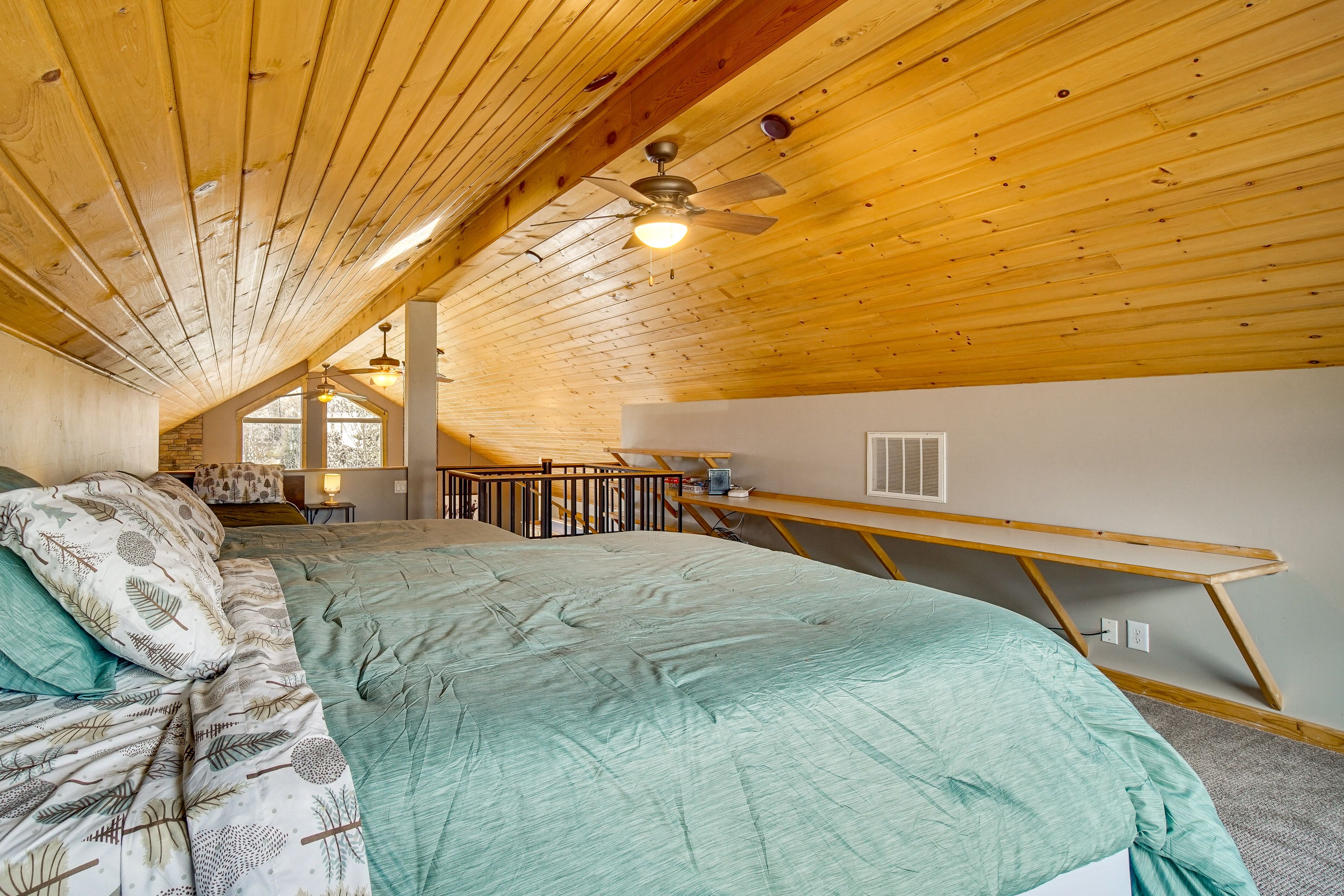 Bedroom 3 (Loft) | 2nd Floor | 2 Queen Beds | Twin Bed