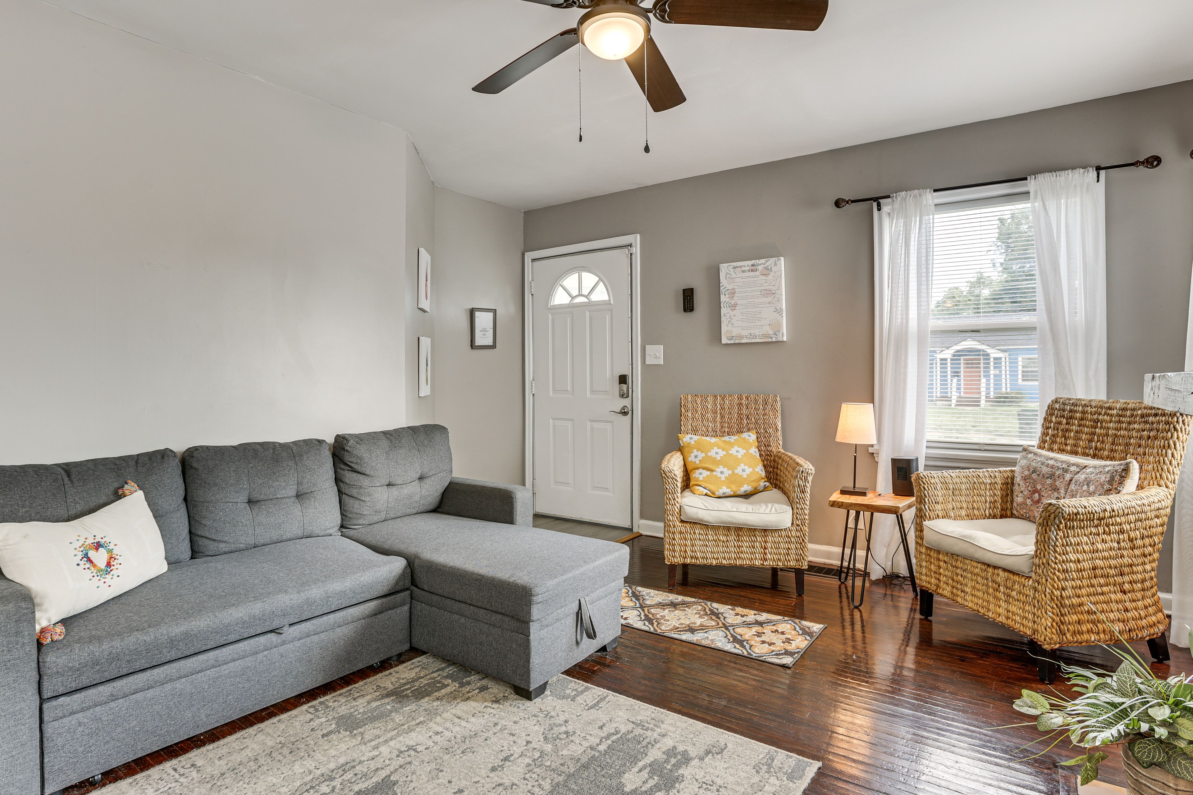 Living Area | Full Sleeper Sofa