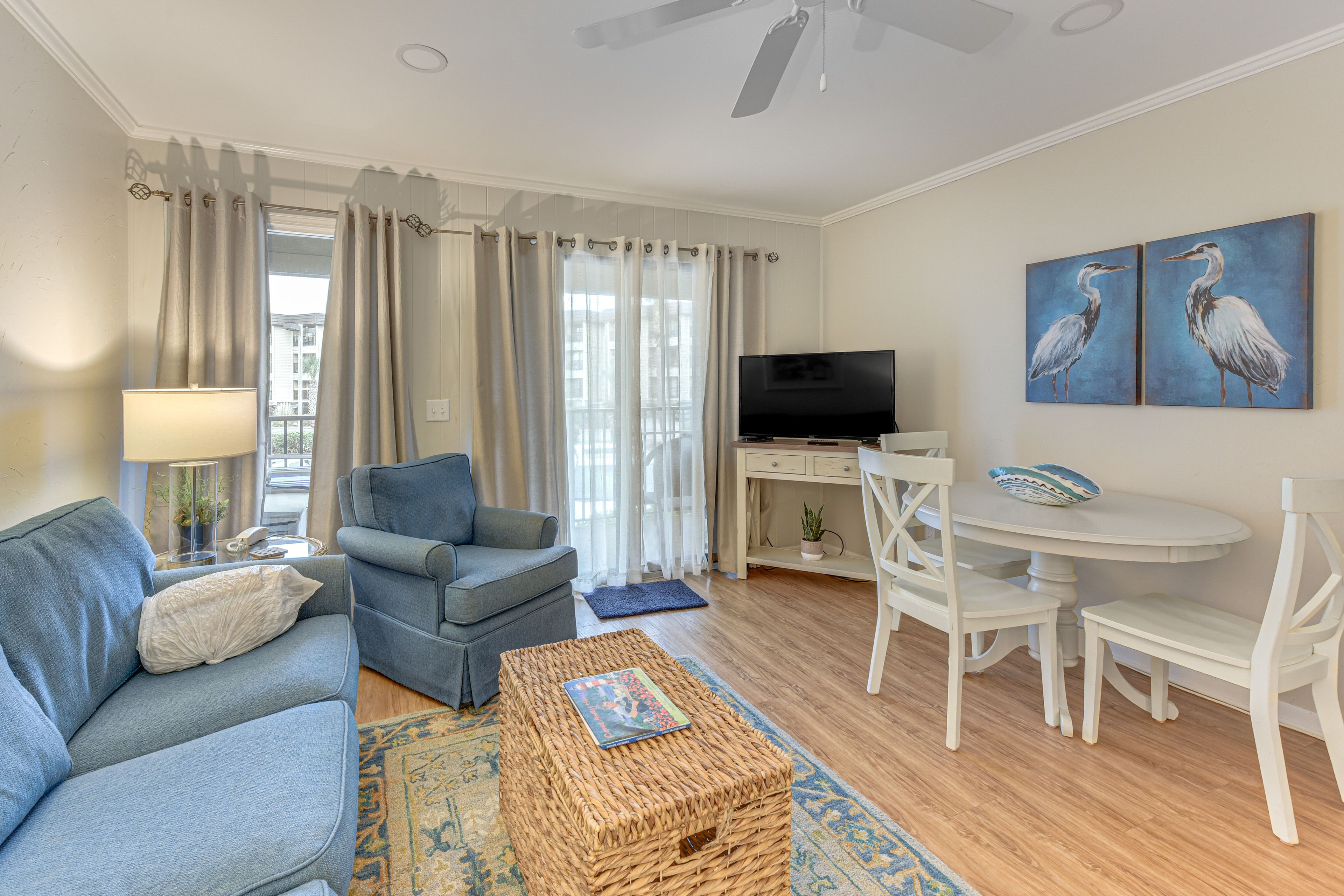 Hilton Head Island Vacation Rental | 1BR | 1BA | 550 Sq Ft | Step-Free Access