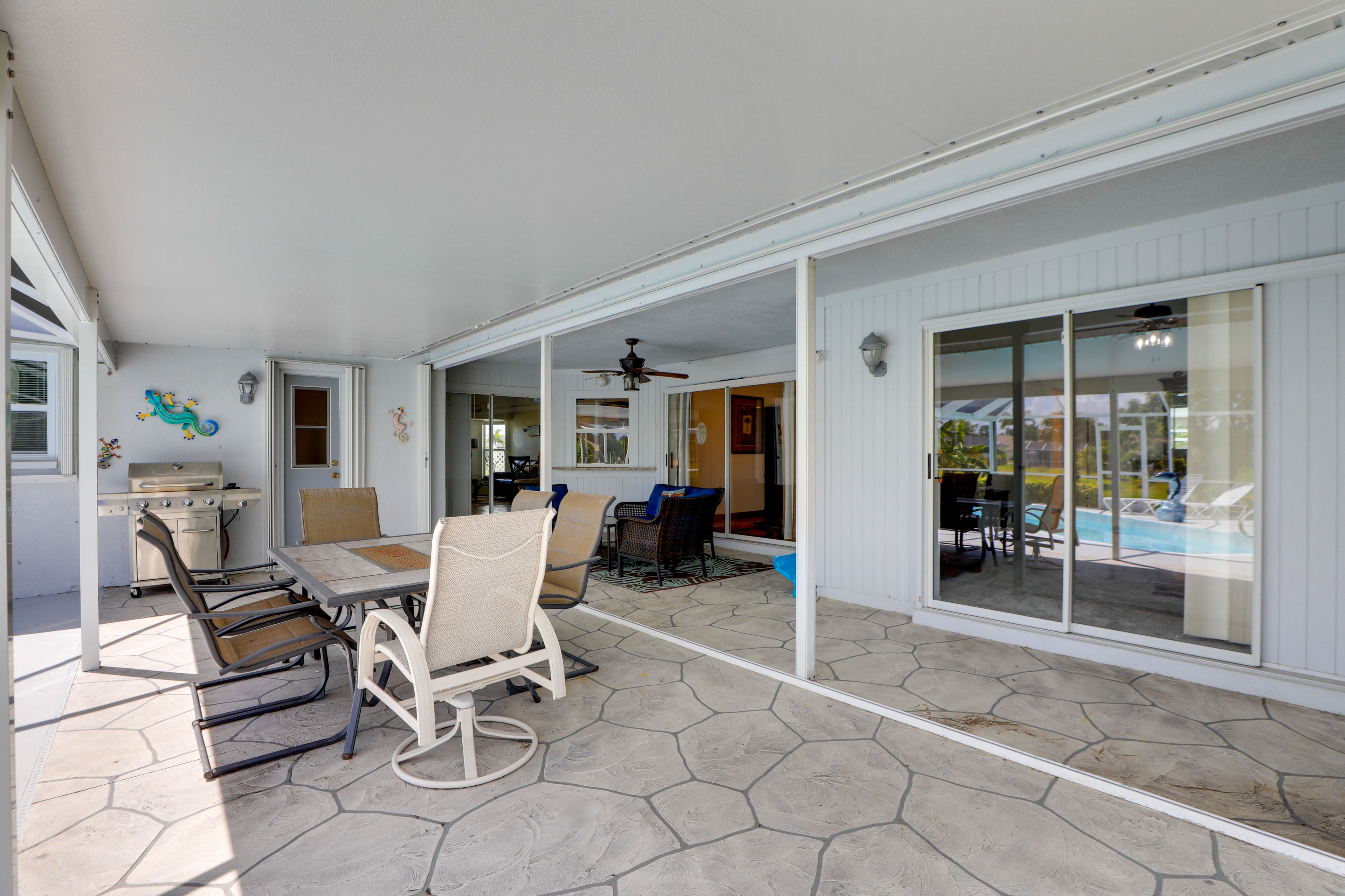 Covered Patio | Single-Story House